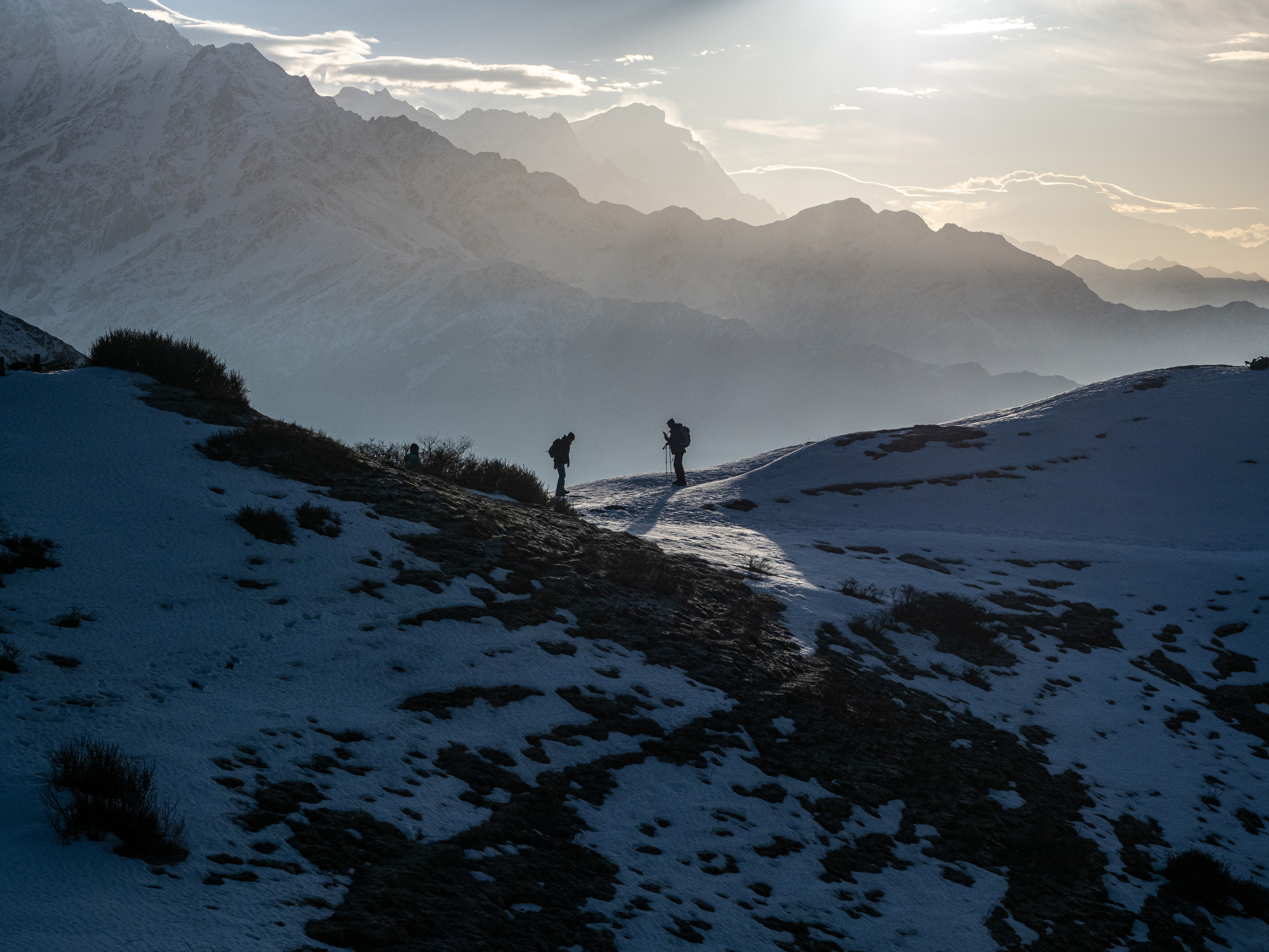 Непал, трек в районе Аннапурны, 2023. Творческие сьемки