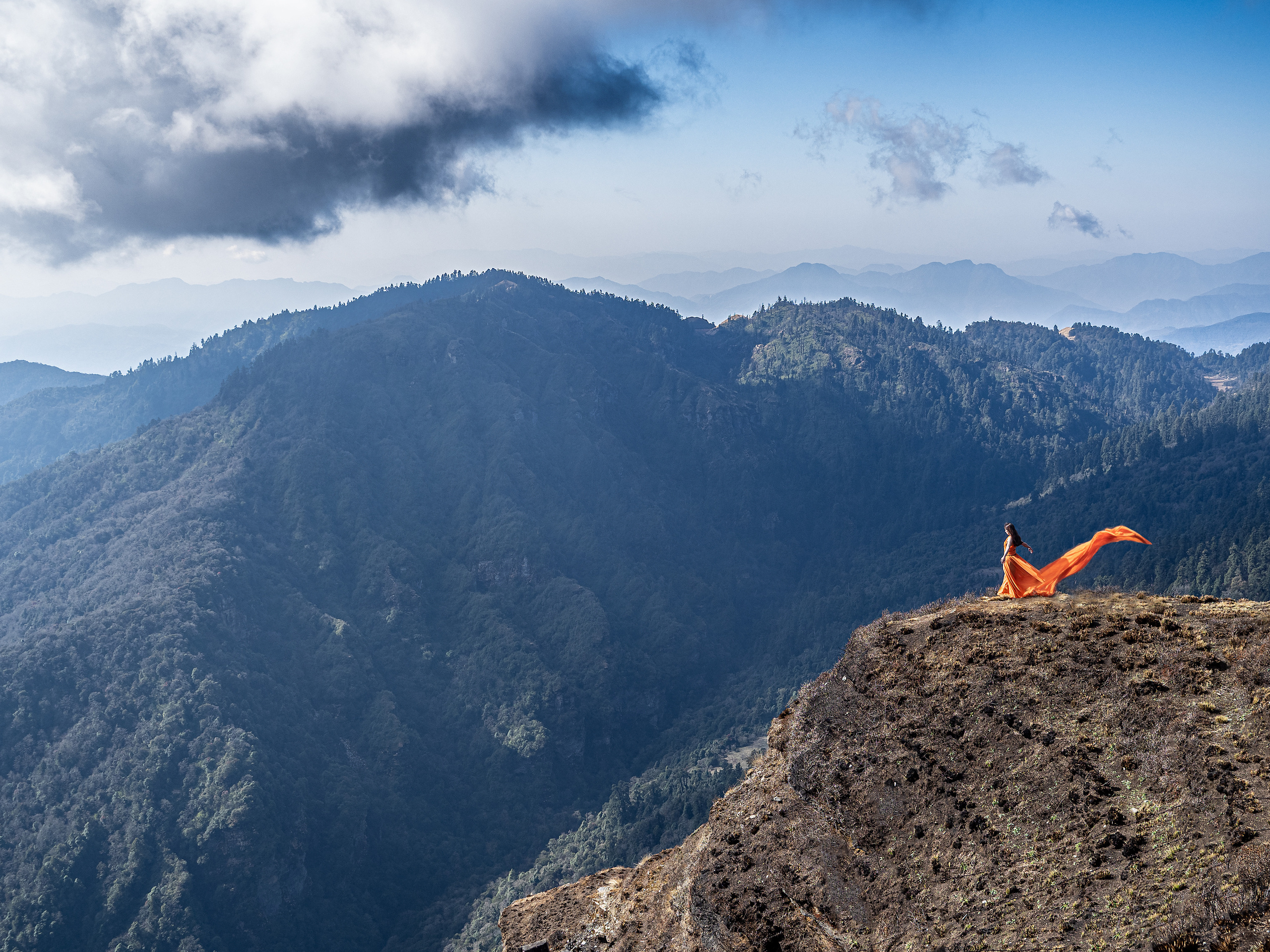 Непал, трек в районе Аннапурны, 2023. Творческие сьемки