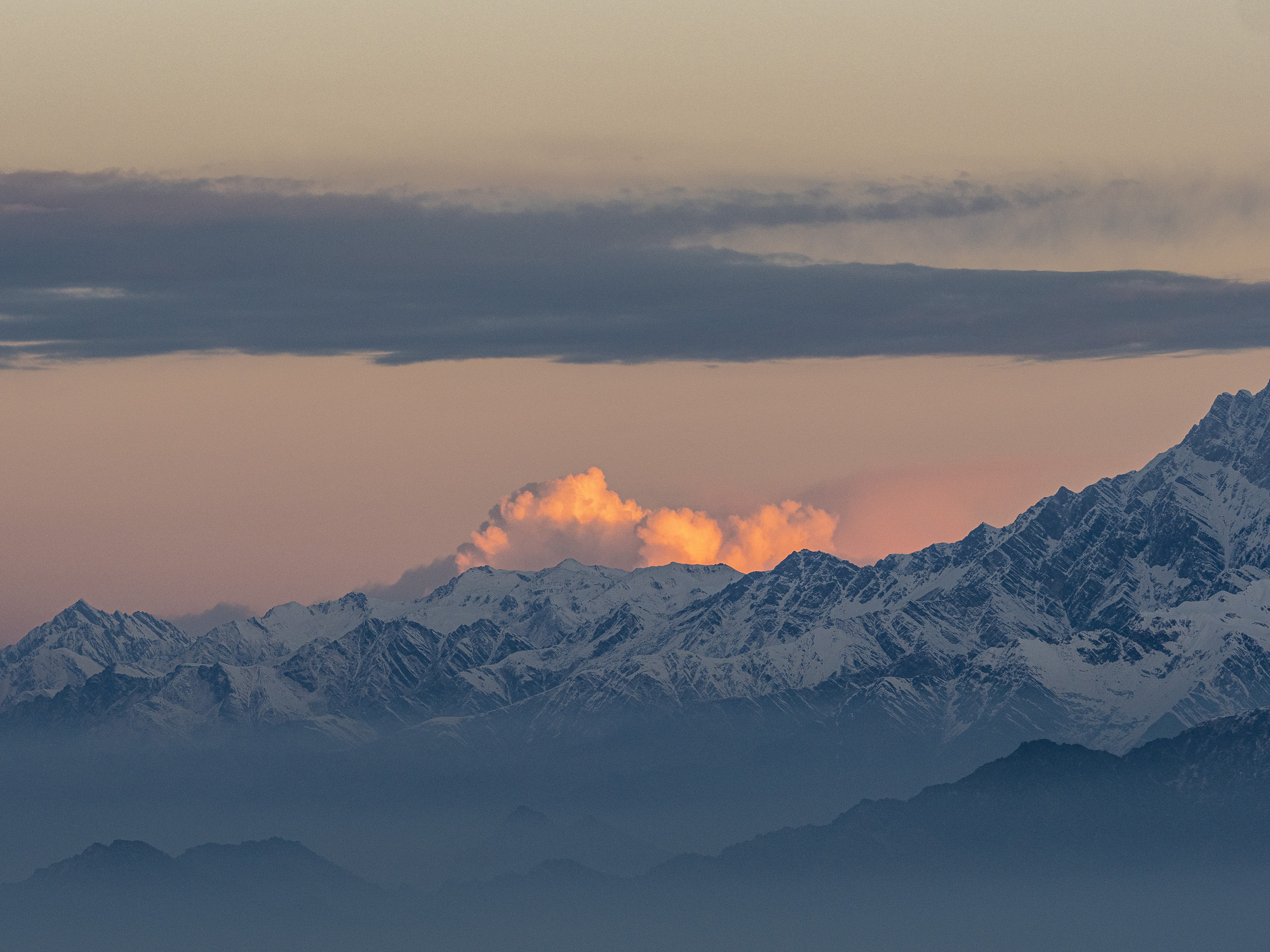 Непал, трек в районе Аннапурны, 2023. Творческие сьемки
