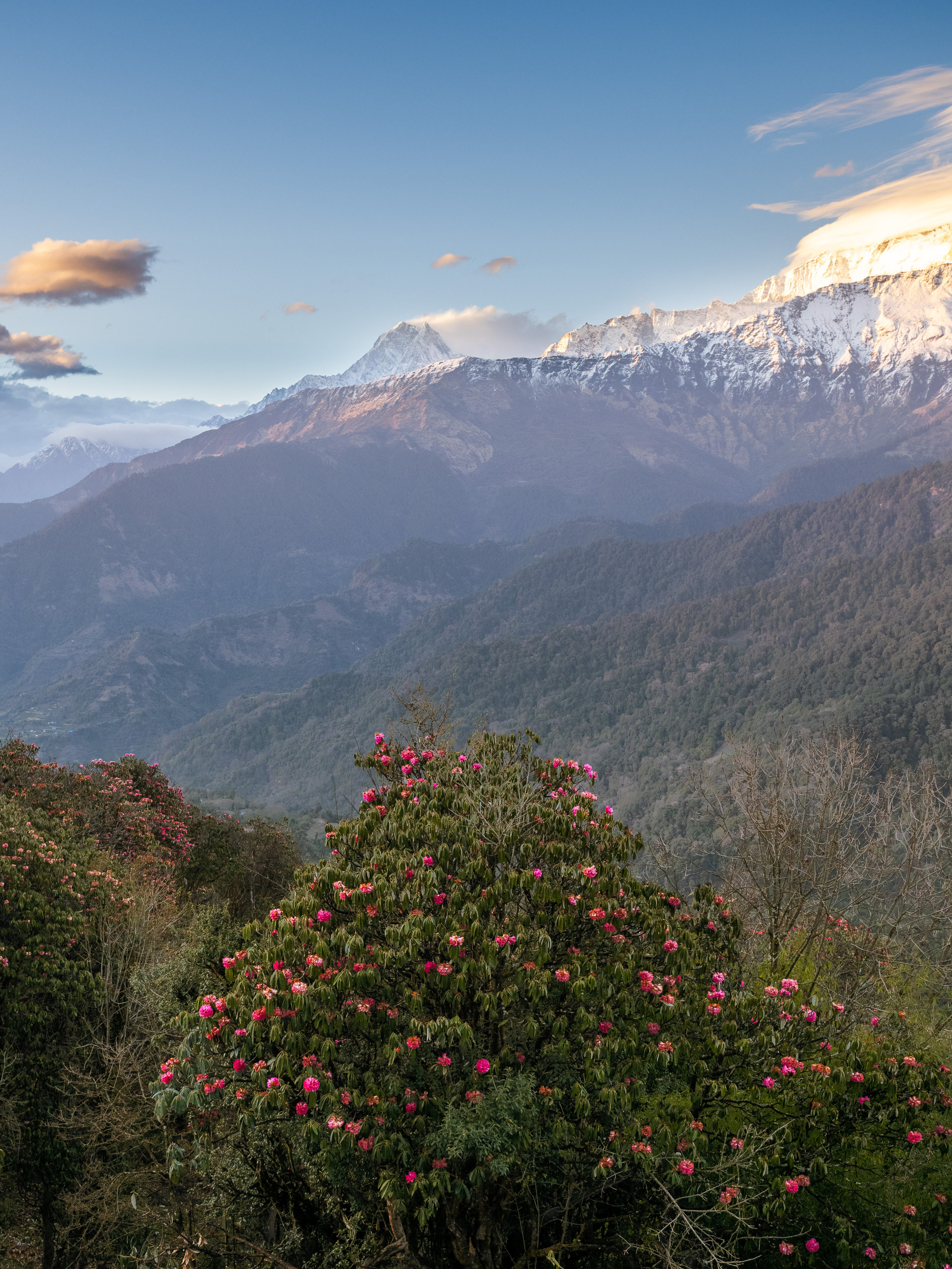 Непал, трек в районе Аннапурны, 2023. Творческие сьемки