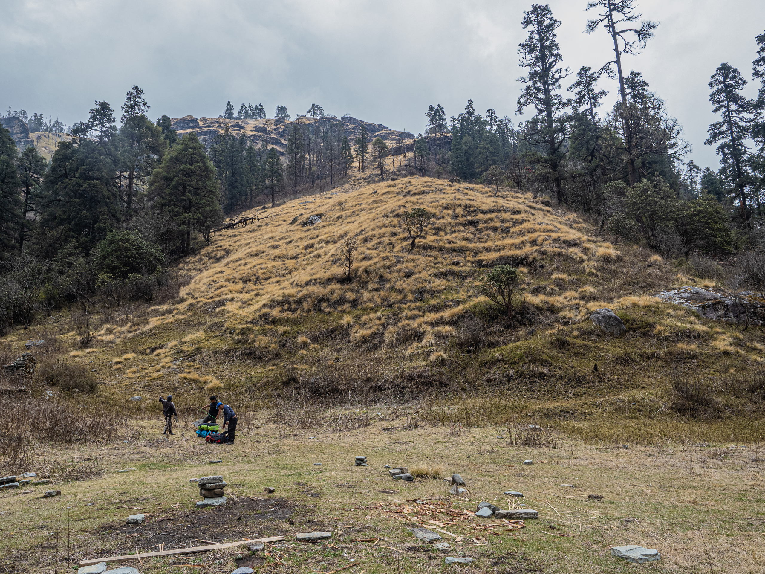 Непал, трек в районе Аннапурны, 2023. Творческие сьемки