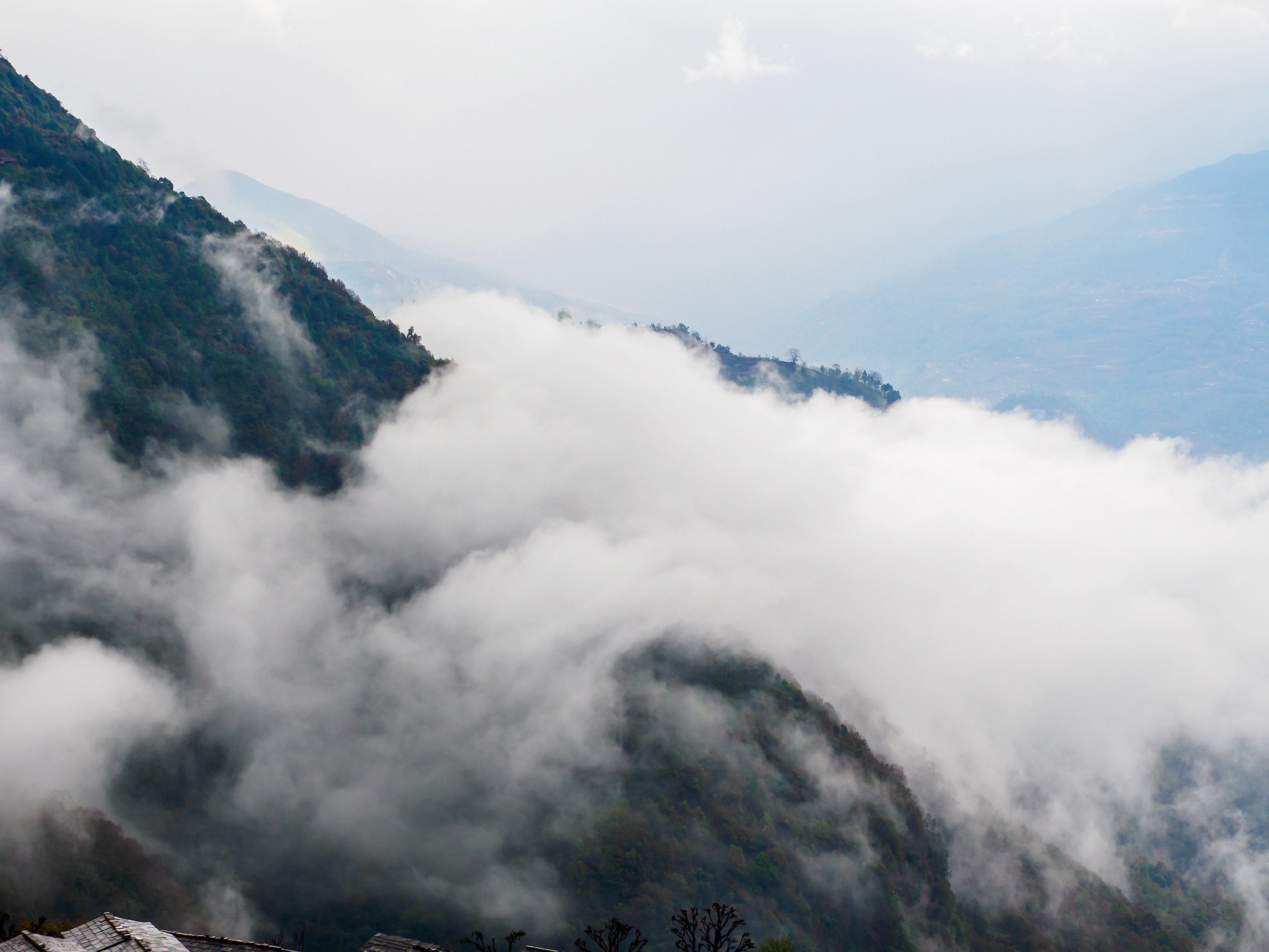 Непал, трек в районе Аннапурны, 2023. Творческие сьемки