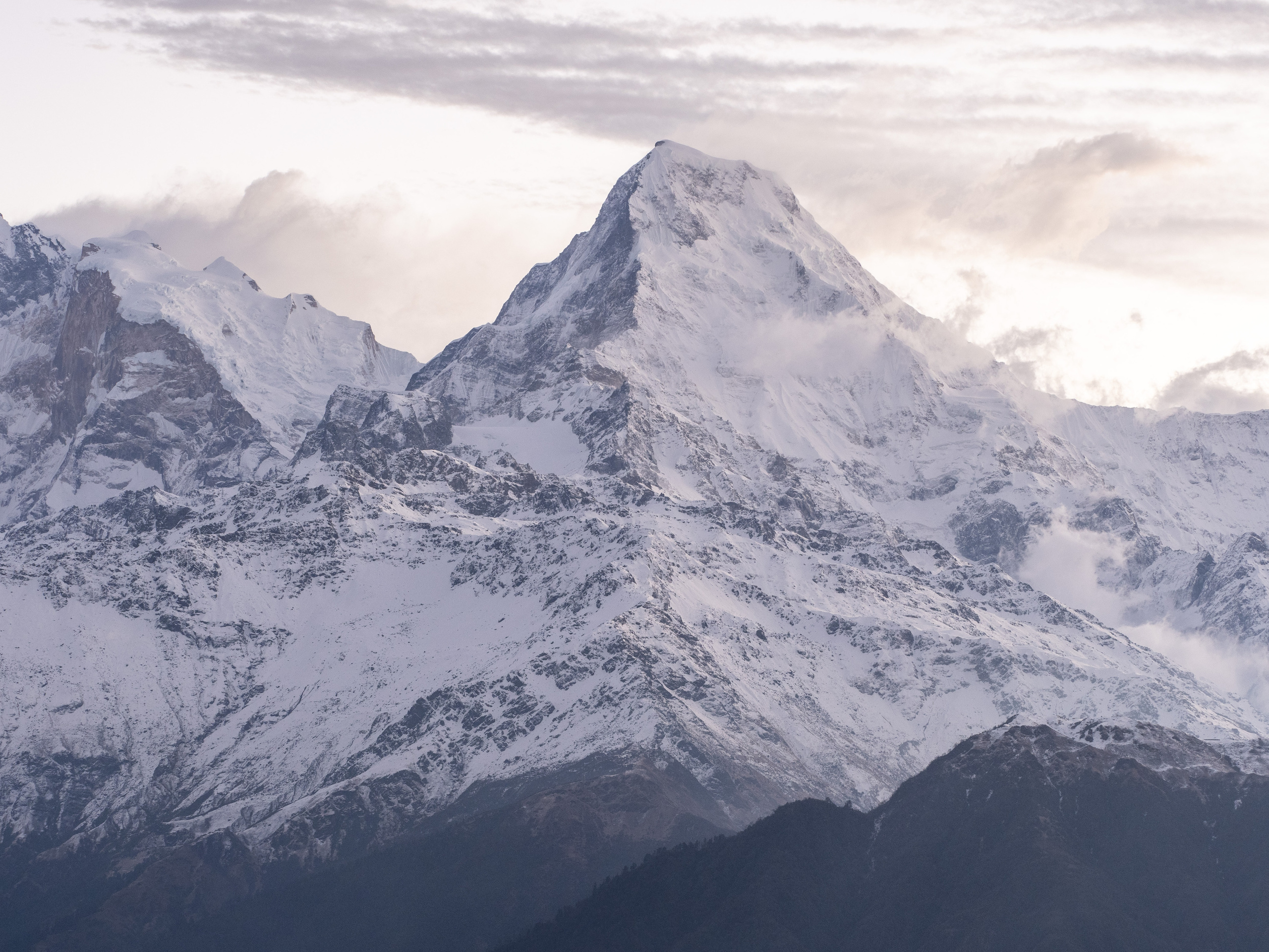 Непал, трек в районе Аннапурны, 2023. Творческие сьемки