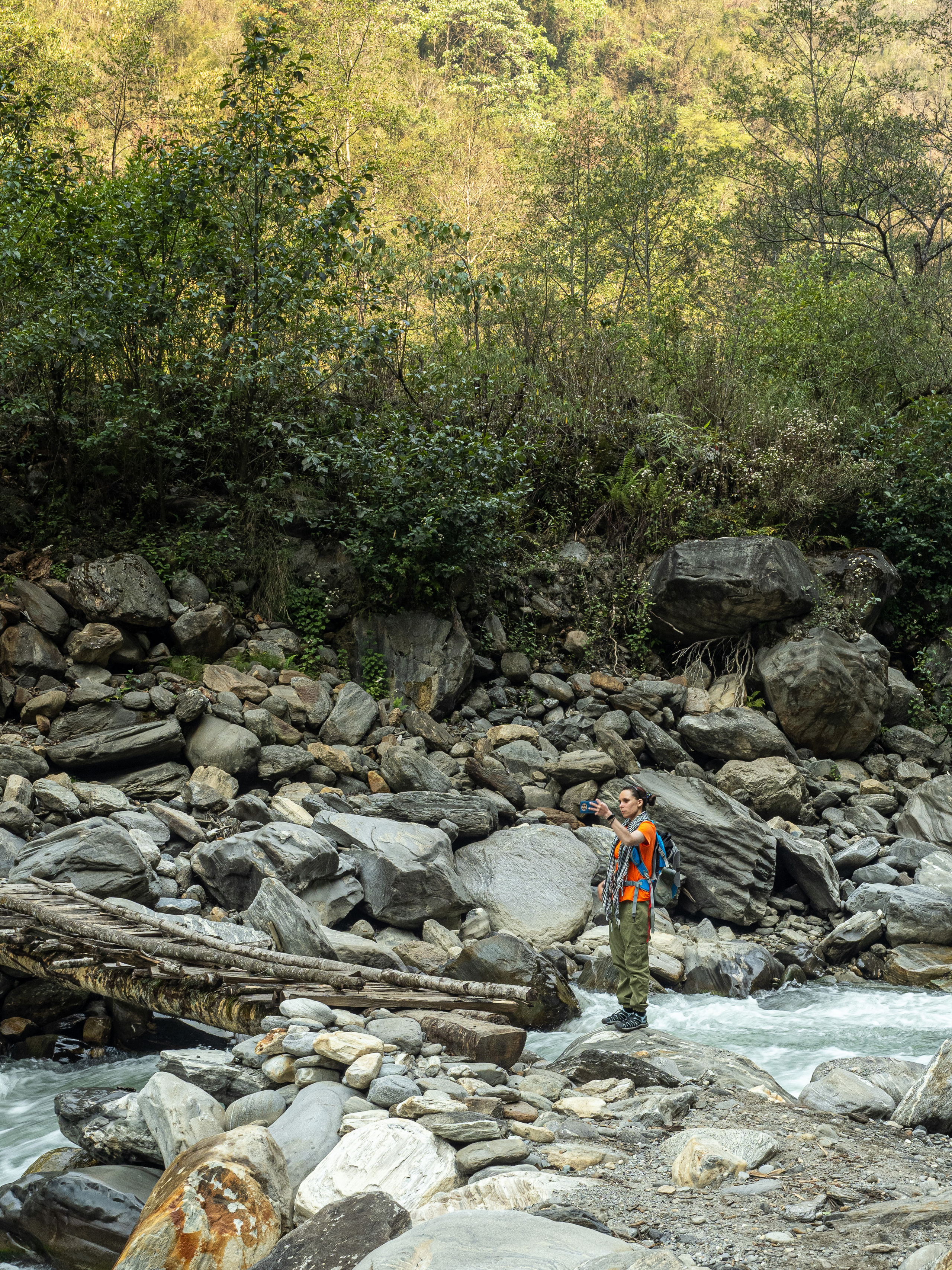 Непал, трек в районе Аннапурны, 2023. Творческие сьемки