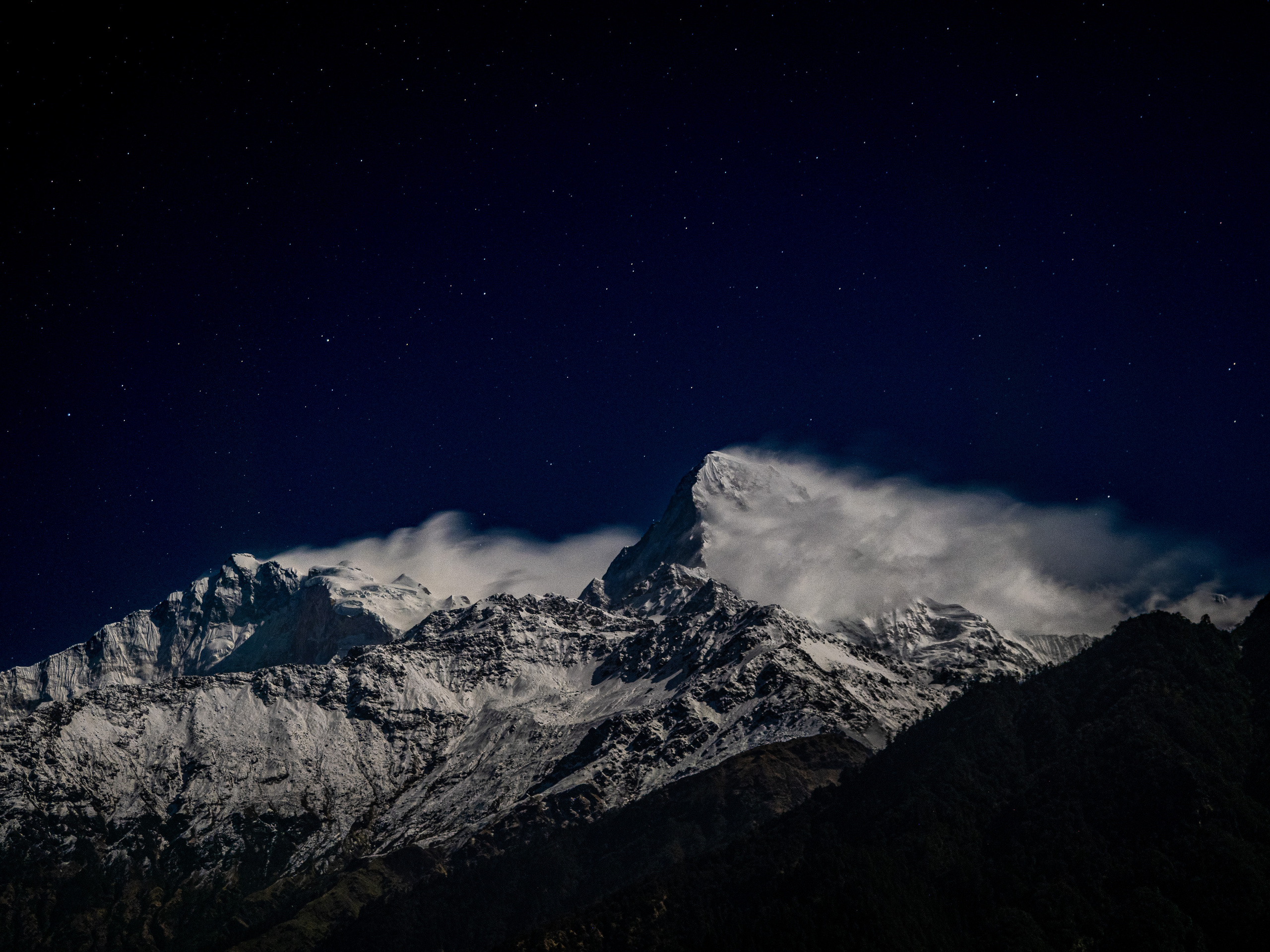 Непал, трек в районе Аннапурны, 2023. Творческие сьемки