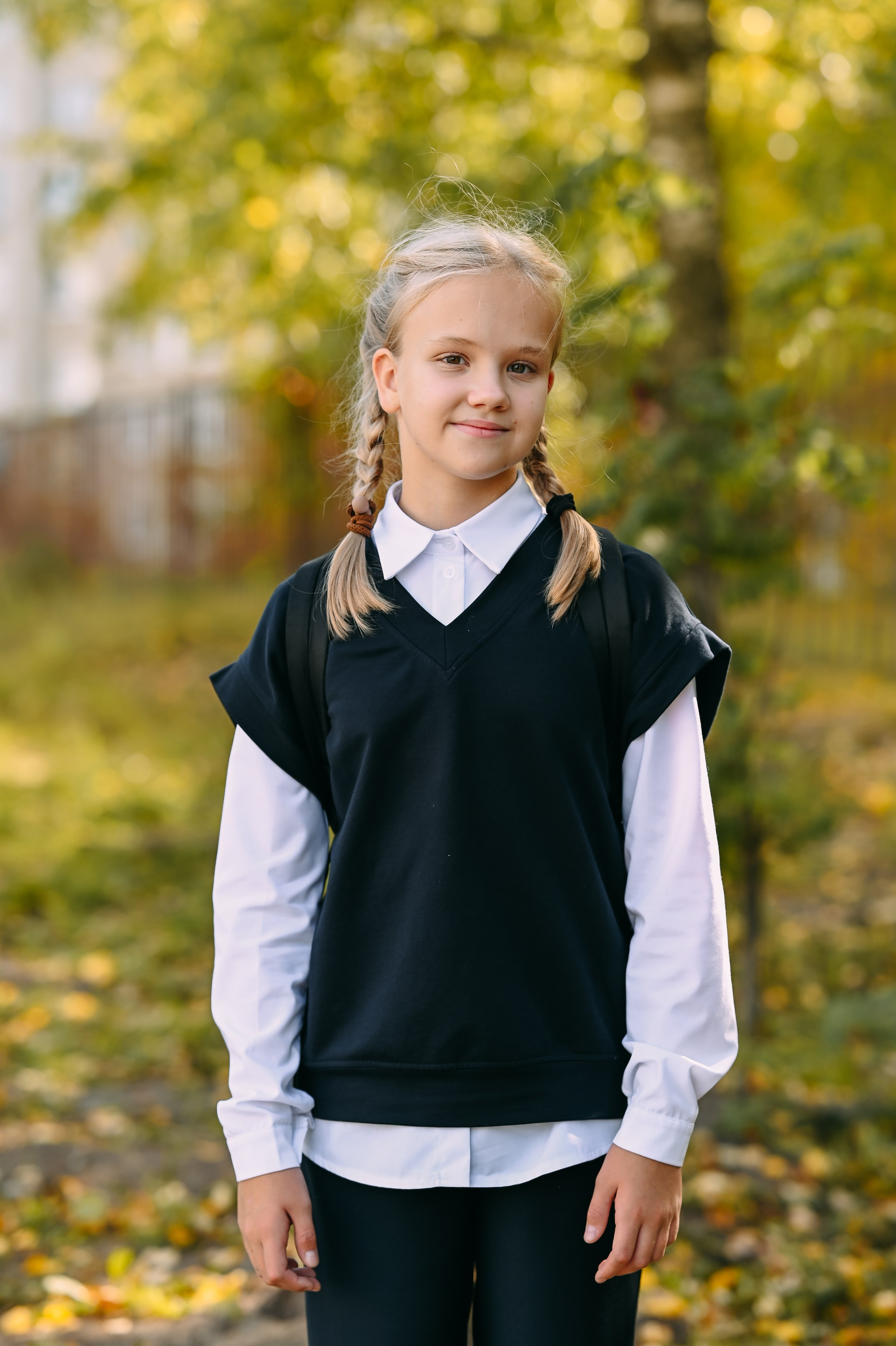 Школьная виньетка. Детский и семейный фотограф