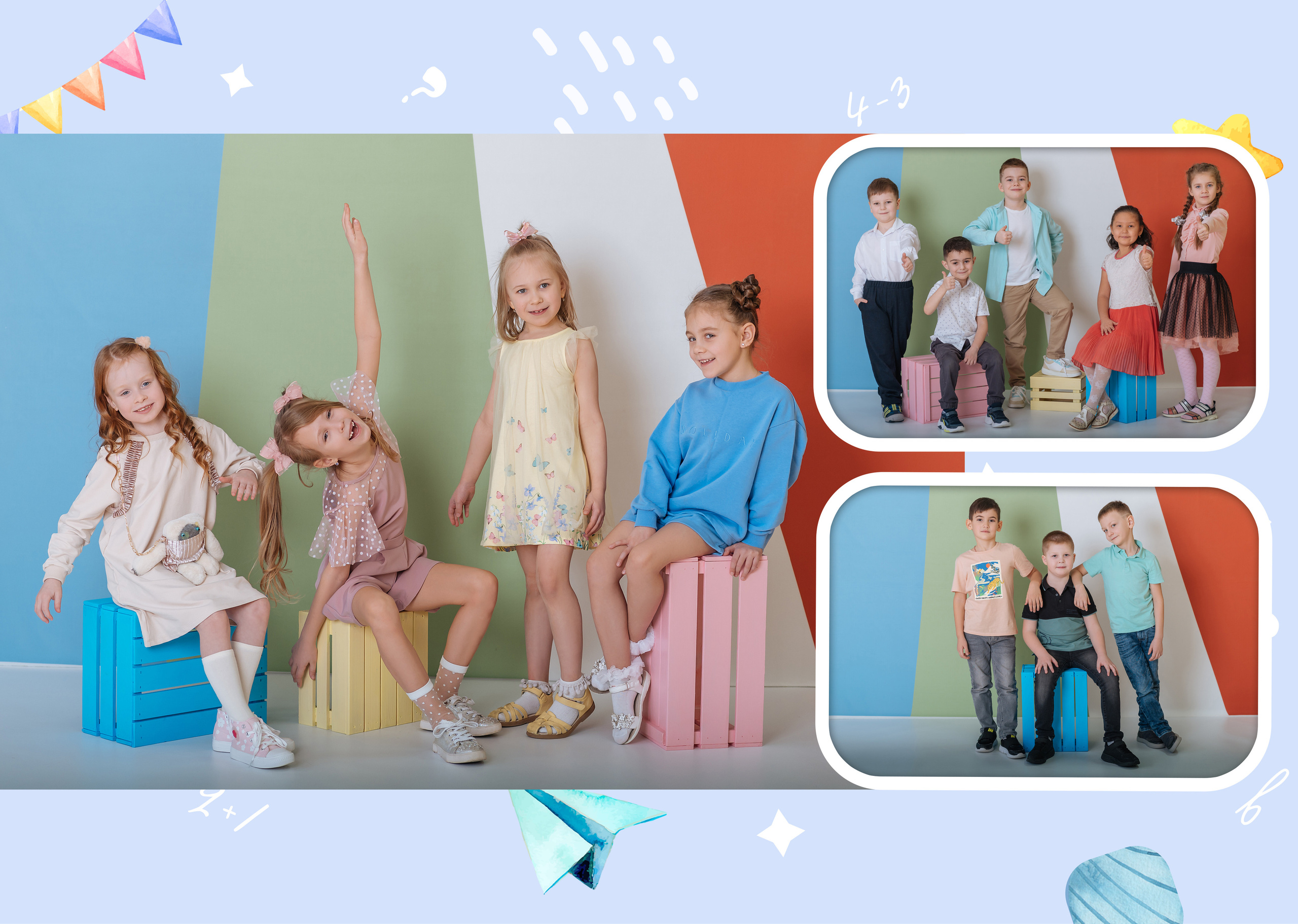 Фотосессиии в школах и детских садах. Детская фото и видео съёмка