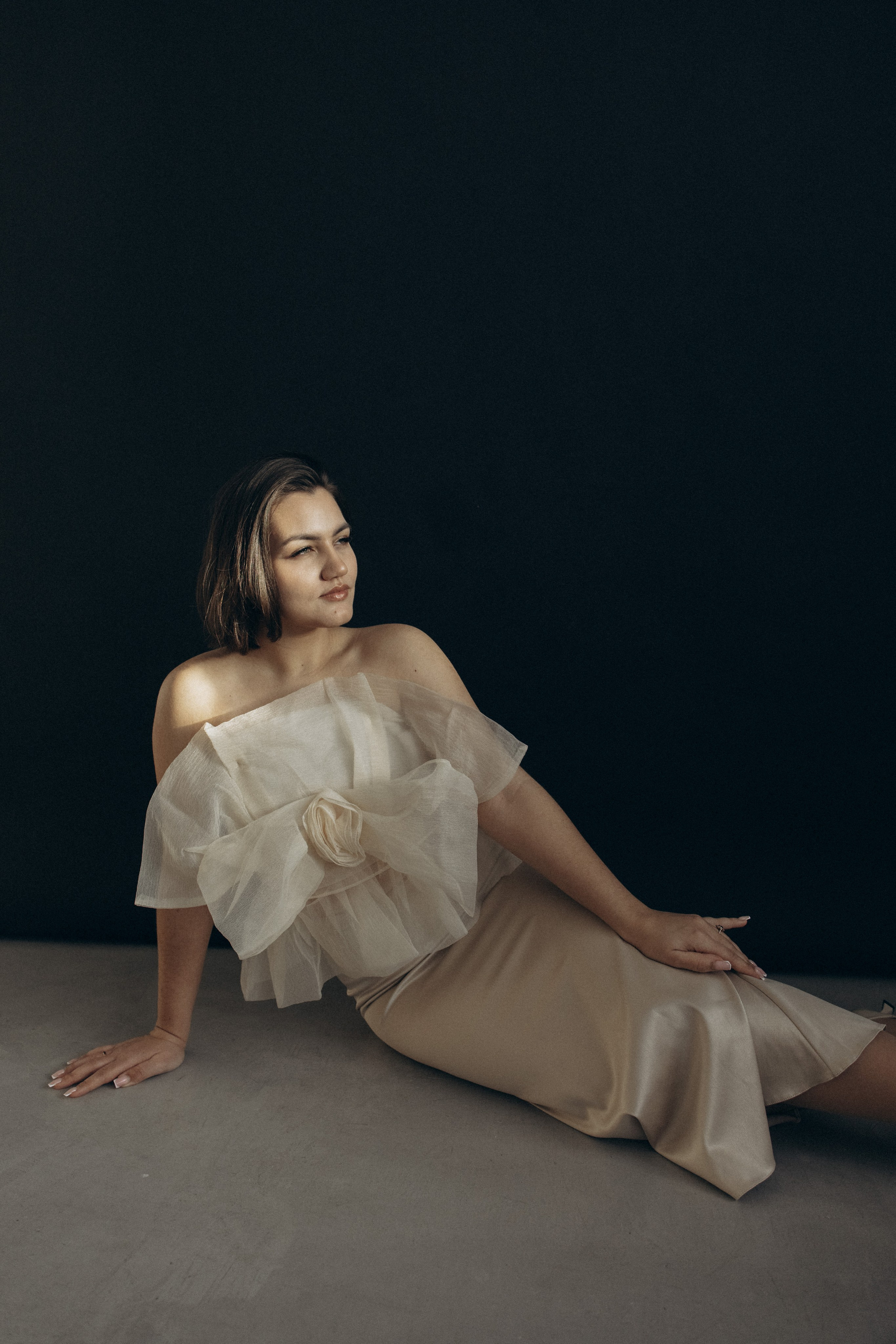 Женский портрет в студии. Семейный фотограф в Санкт-Петербурге Екатерина Васильева