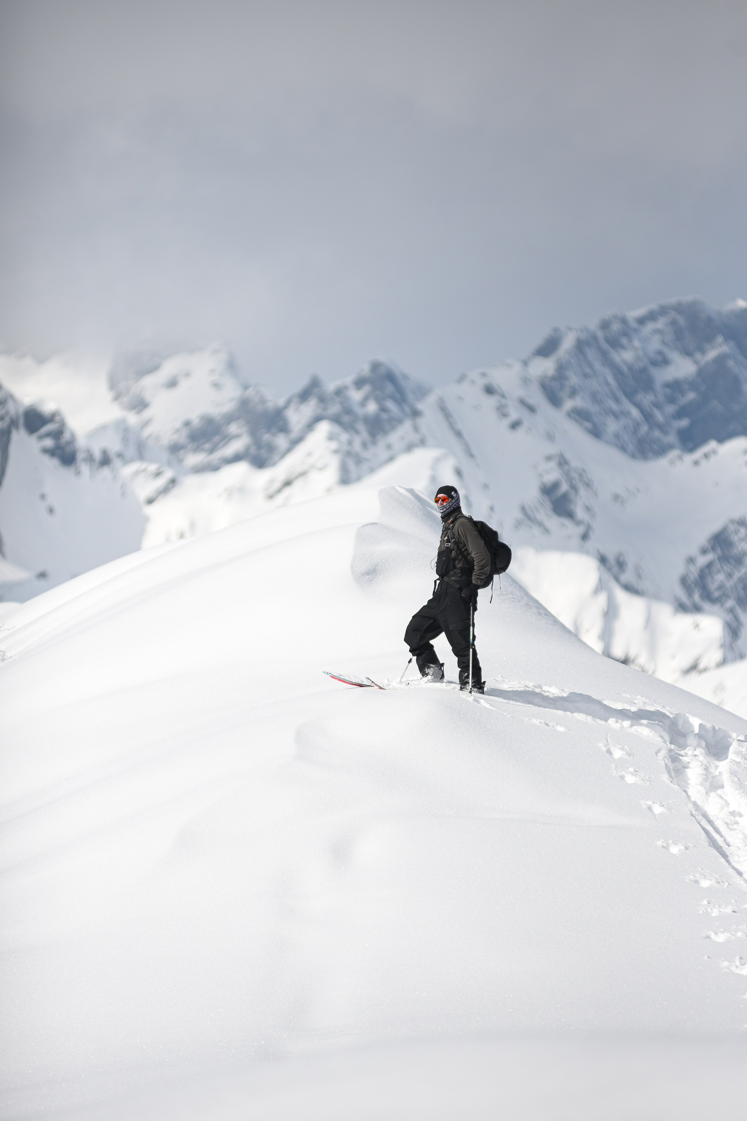Skitouring. Anastasia Serdyuk, travel photographer, travel photo, portraits, stories, fineart prints
