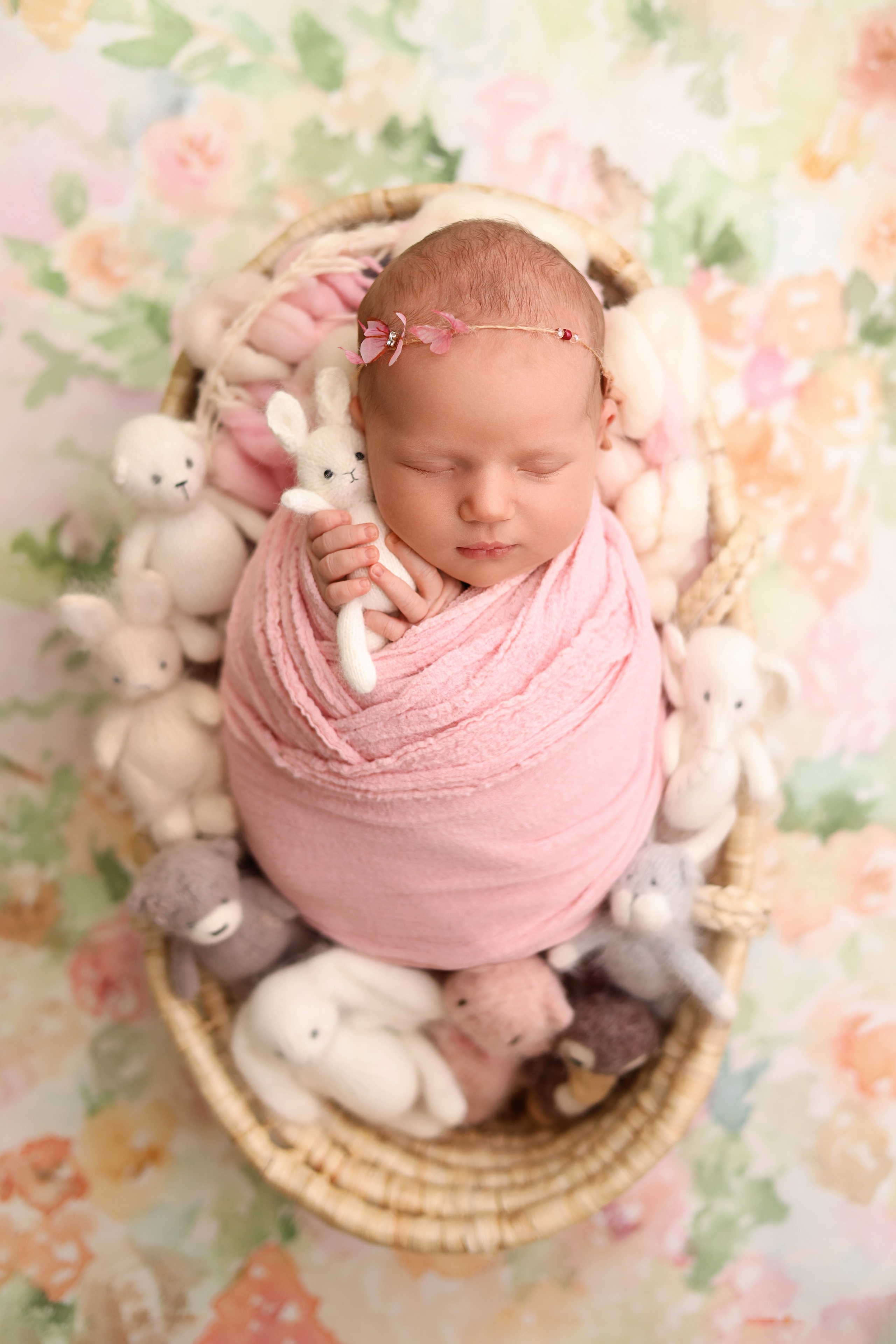 Ньюборн съемка Алены. Фотограф новорожденных Москва. Ньюборн фотограф Москва