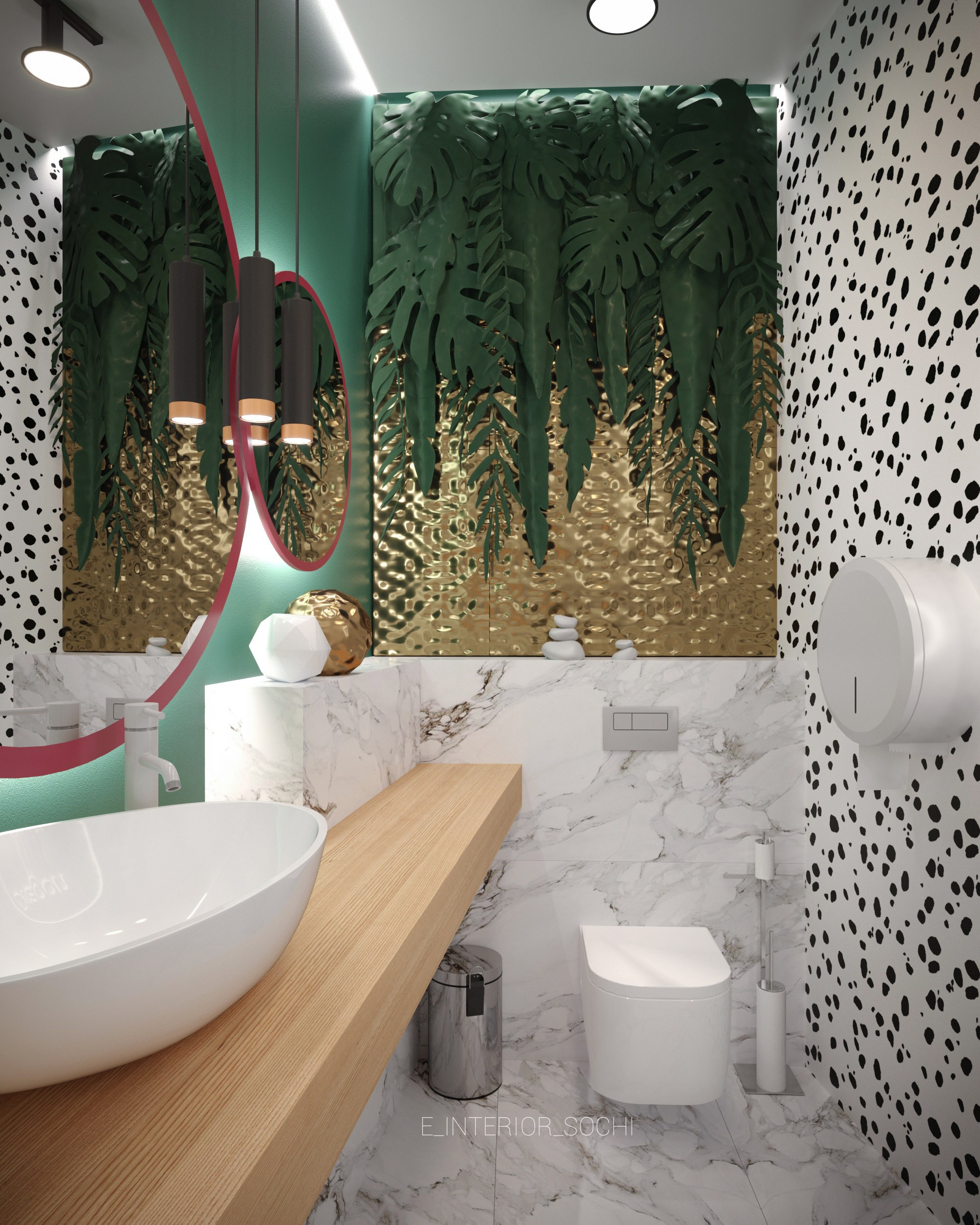 BEAUTY_KOVORK_AMAZON. Дизайн интерьера Евгения Тисленко