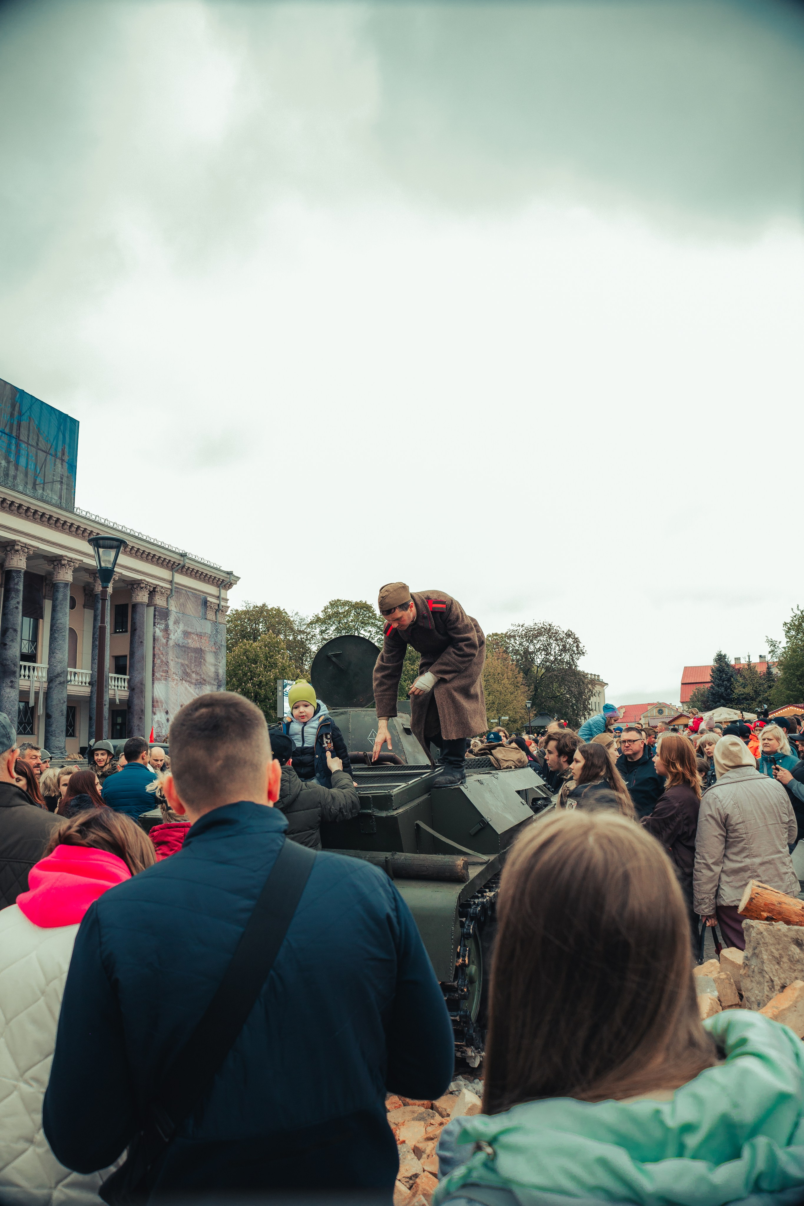 Реконструкция взятия рейхстага. Photographer Vladislav Voronovich