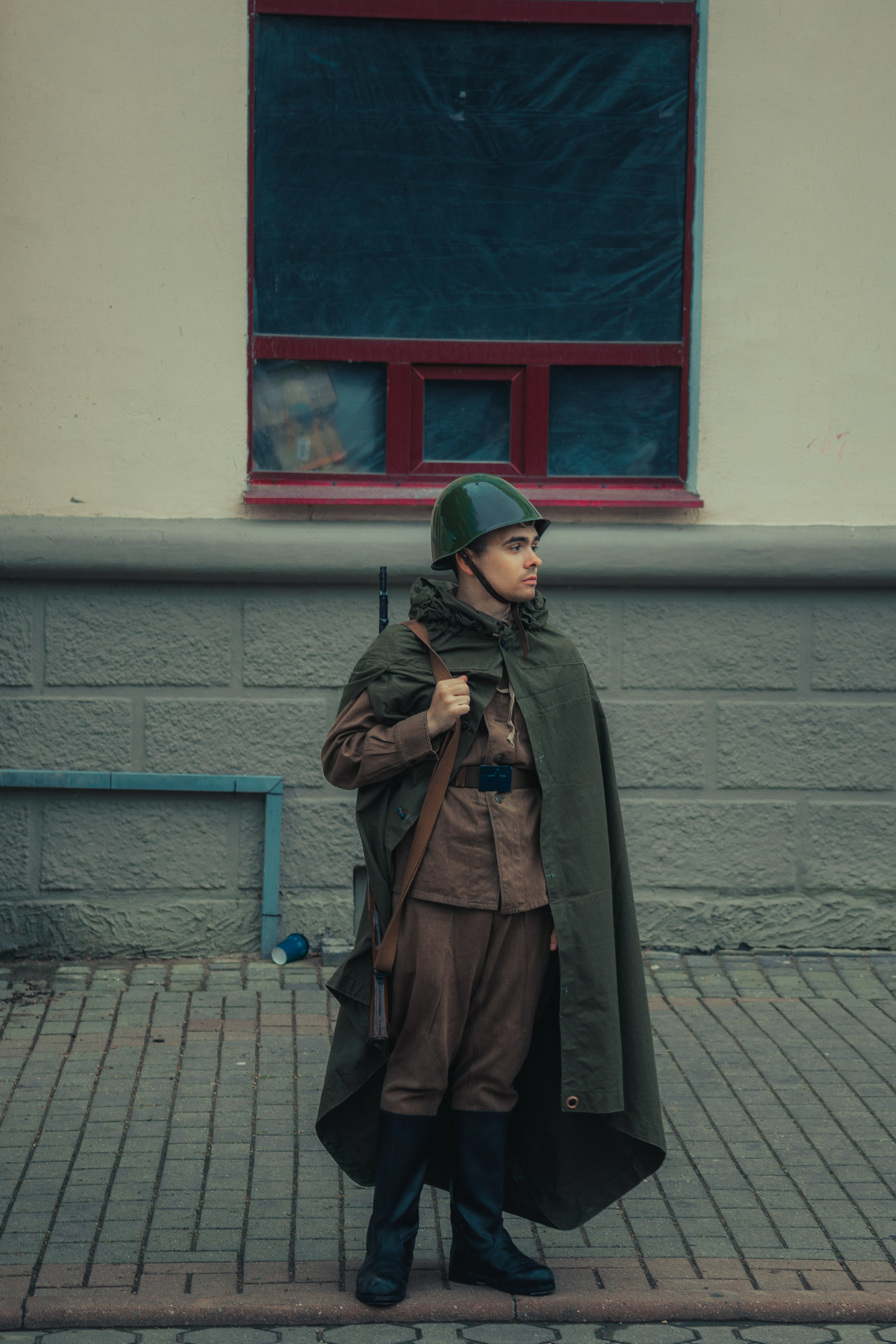 Реконструкция взятия рейхстага. Photographer Vladislav Voronovich