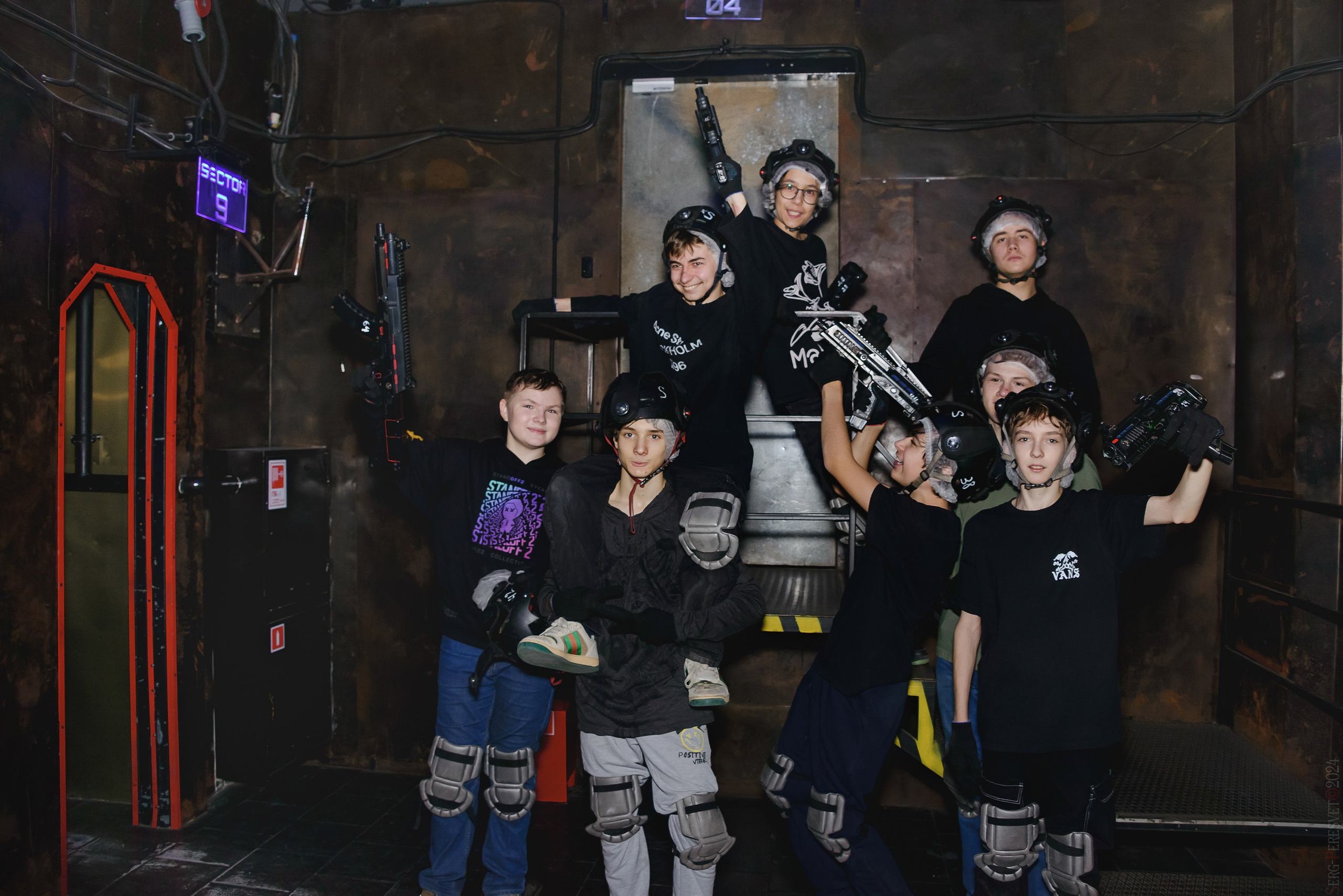 Лазертаг арена «Sтанция 2025», Детский день рождения 2024-25, Москва. Ваш фотограф на праздник в Москве, Раменском, Жуковском, Люберцах