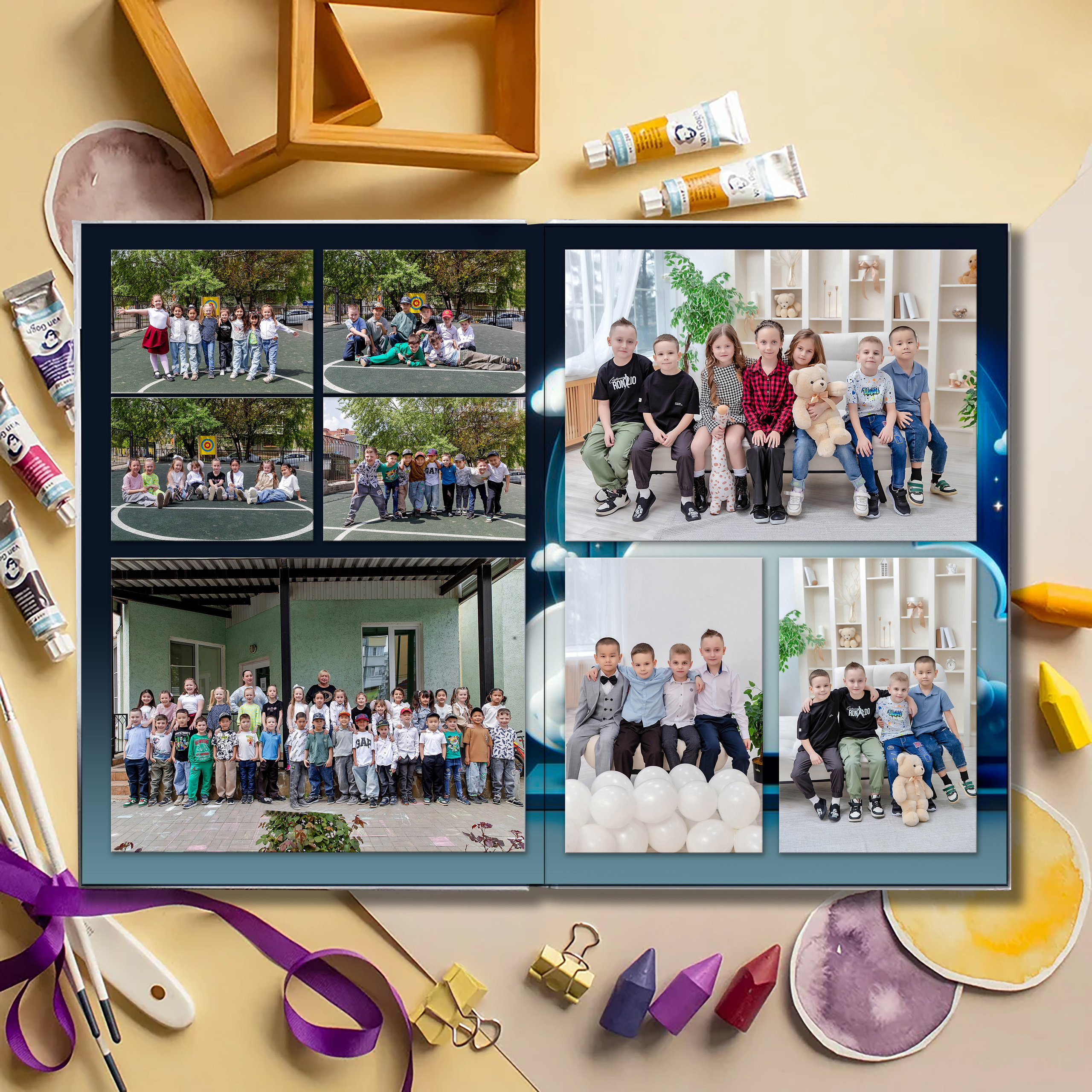 Выпускной альбом для детского сада (Дизайн № 101). Современные Выпускные Альбомы в Ростове-на-Дону