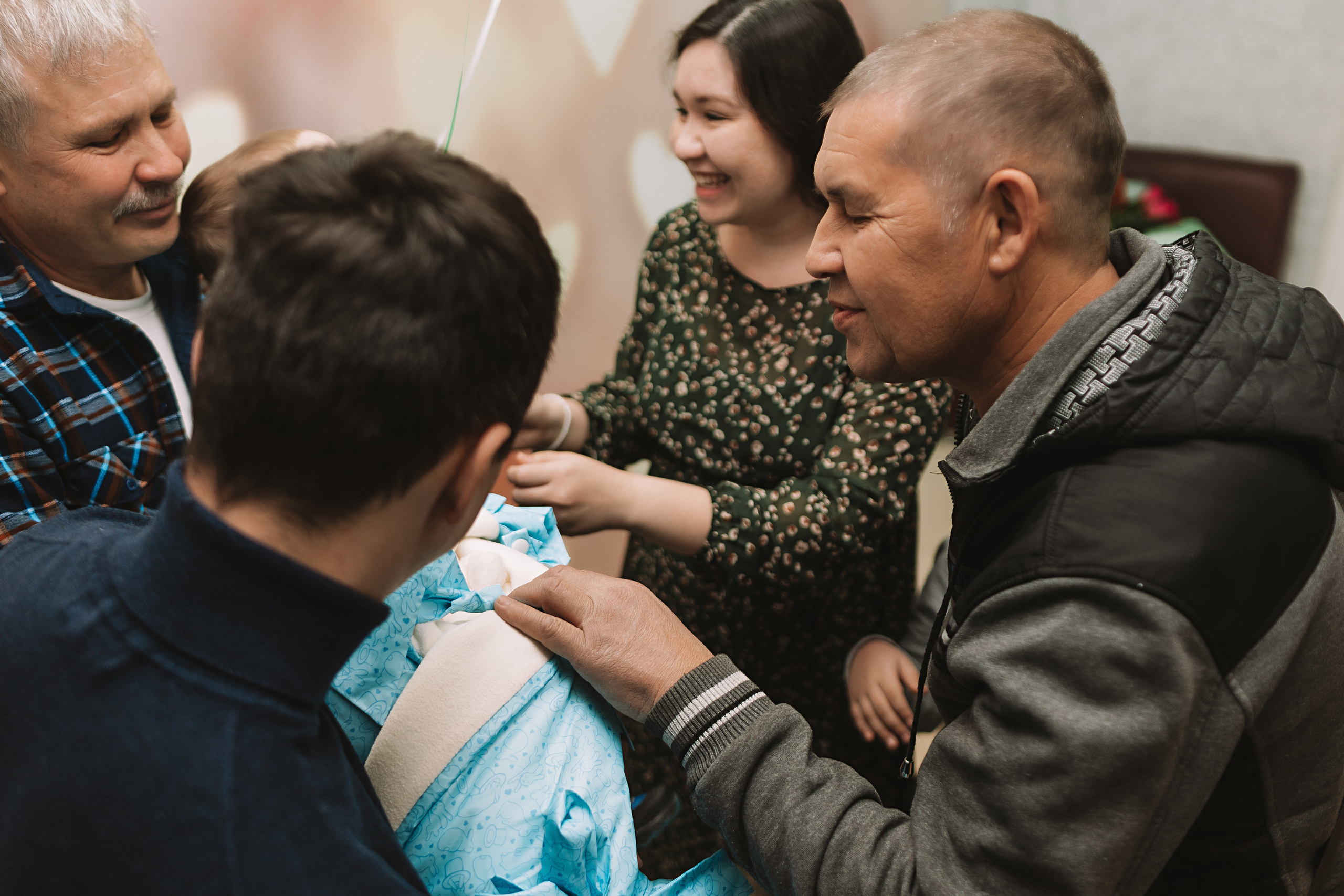 Выписка только зона ожидания. Семейный фотограф Тюмень, фотограф на роды Салмина Мария