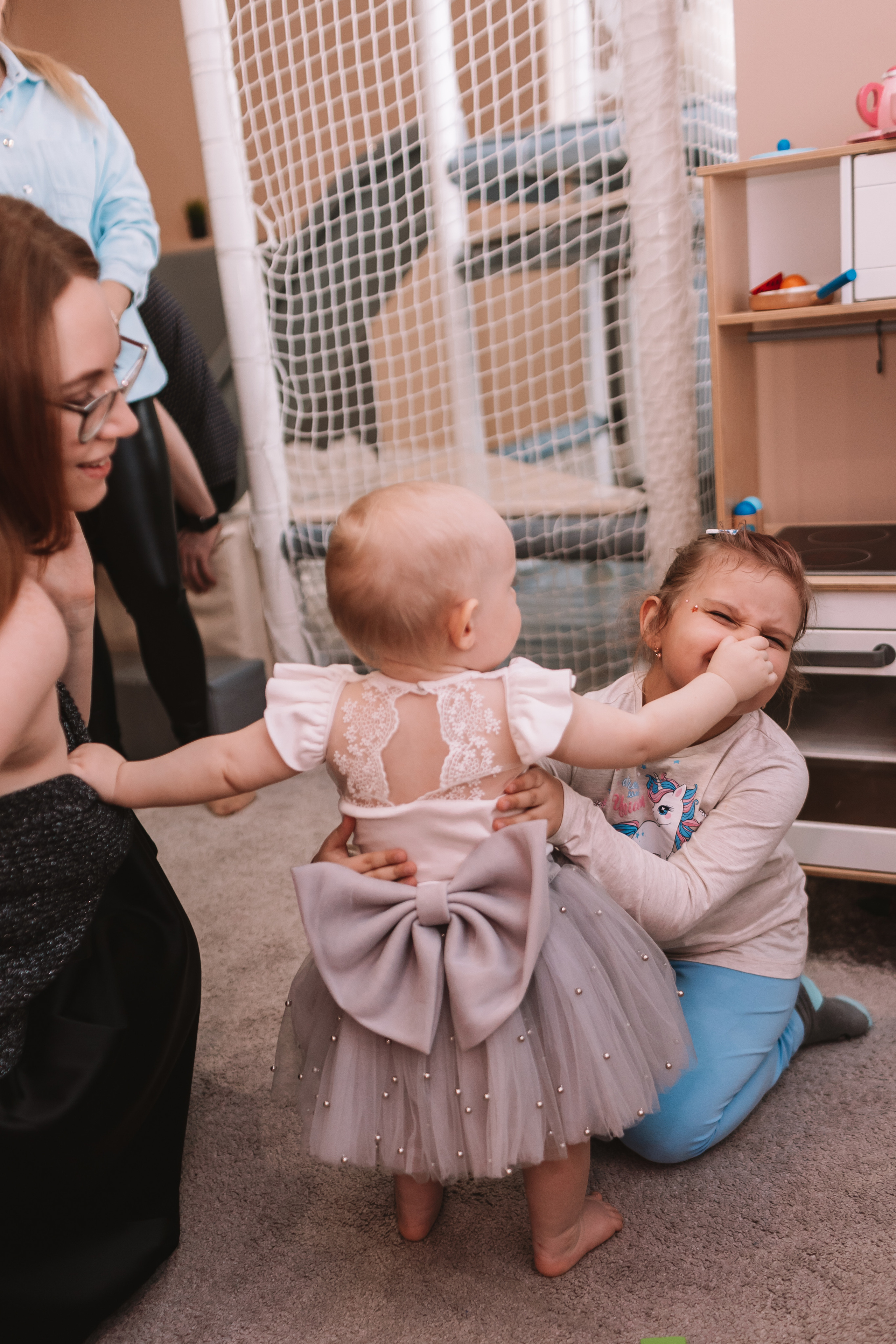 Первый годик в игровой. Семейный фотограф Тюмень, фотограф на роды Салмина Мария