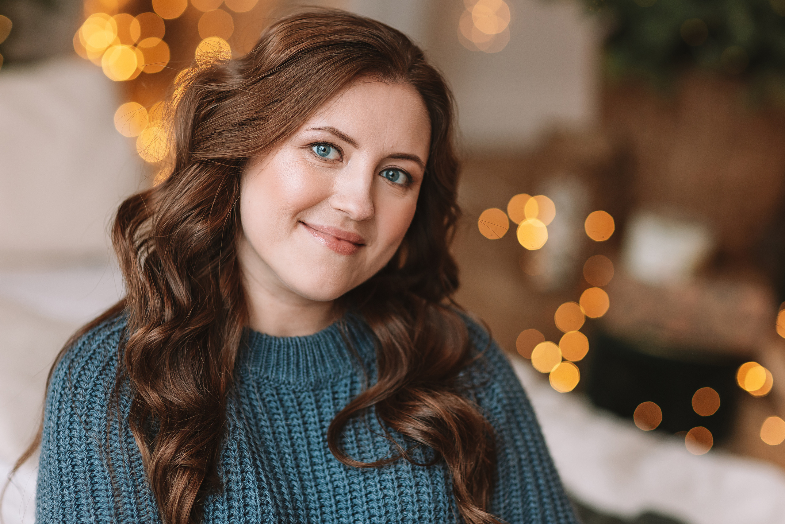 Студия Че (новогодняя). Семейный фотограф Тюмень, фотограф на роды Салмина Мария