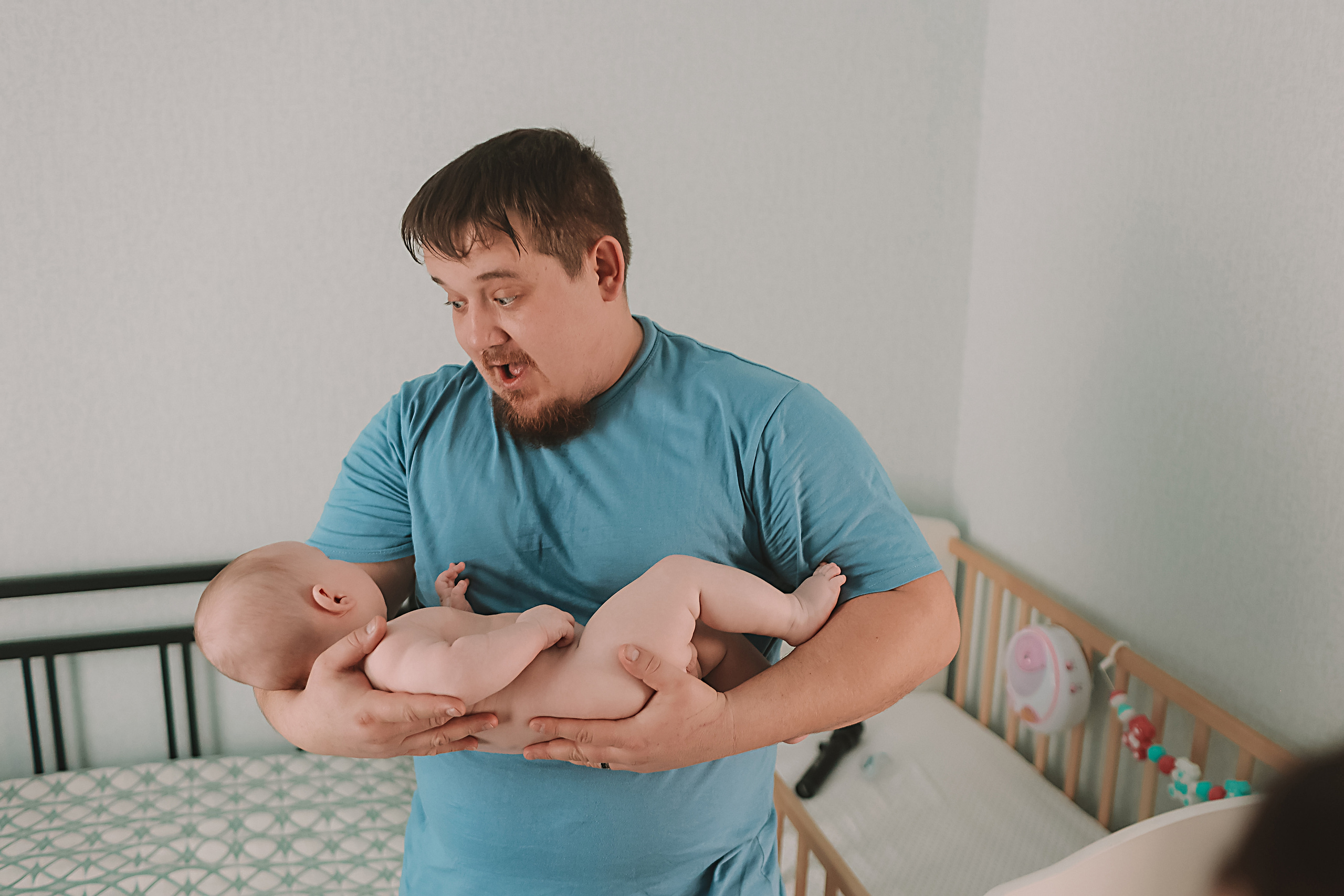 Захар, 3 месяца. Семейный фотограф Тюмень, фотограф на роды Салмина Мария