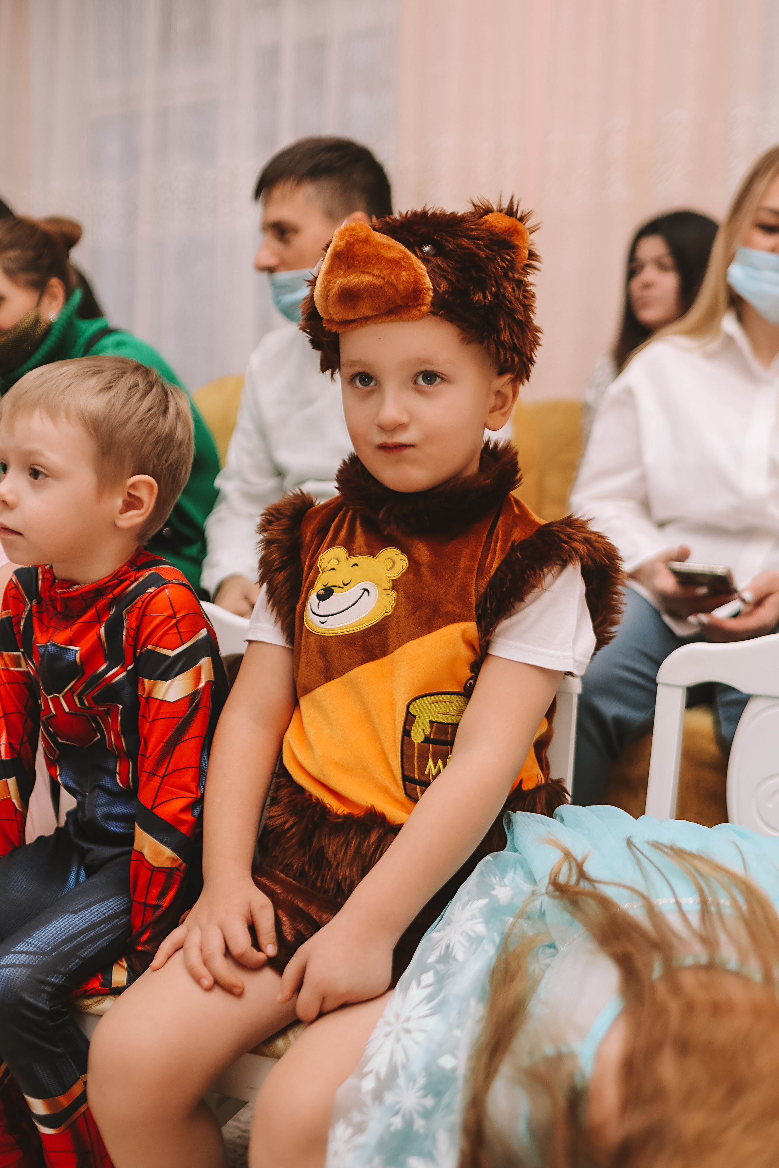 Репортаж новогоднего утренника. Семейный фотограф Тюмень, фотограф на роды Салмина Мария