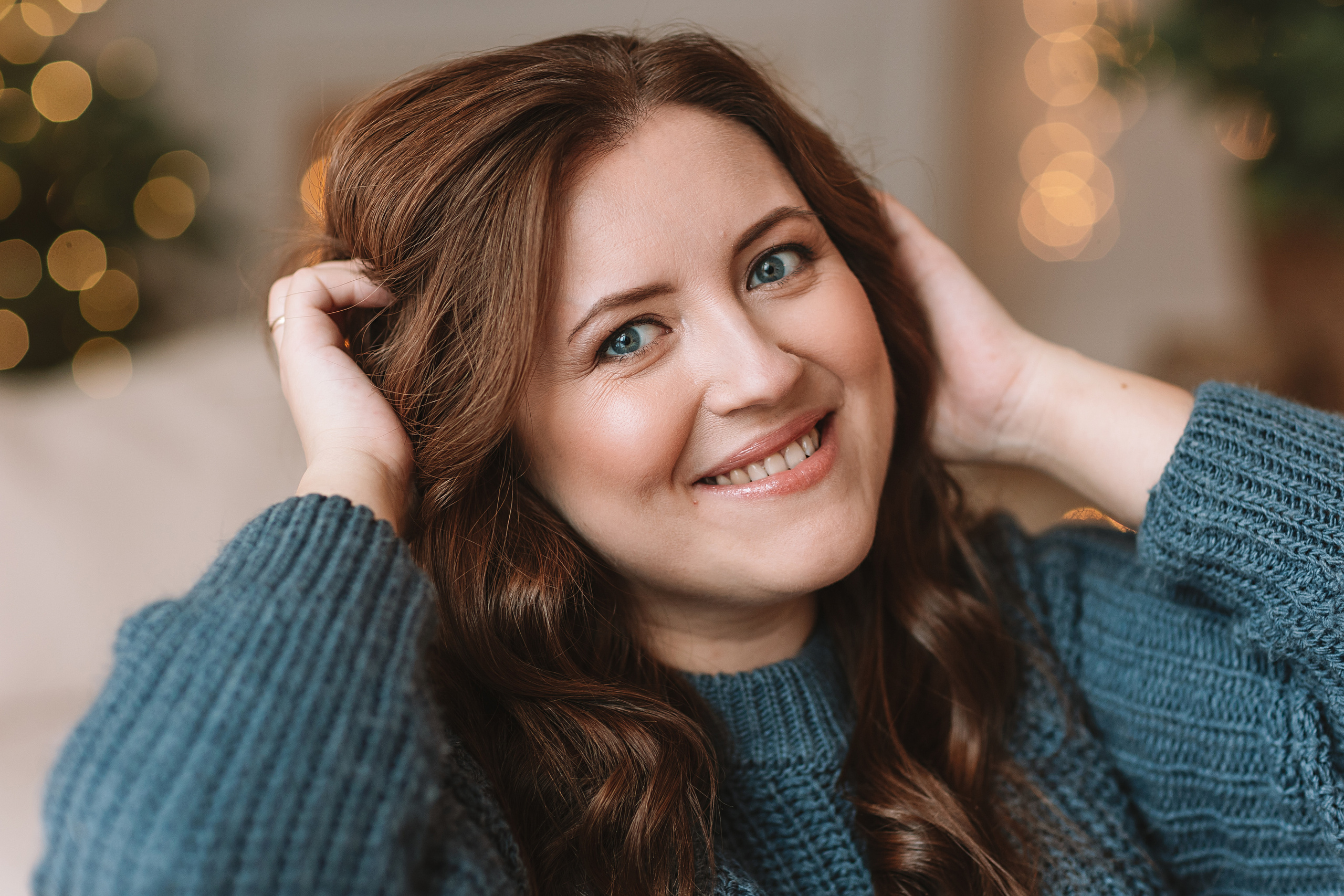 Студия Че (новогодняя). Семейный фотограф Тюмень, фотограф на роды Салмина Мария