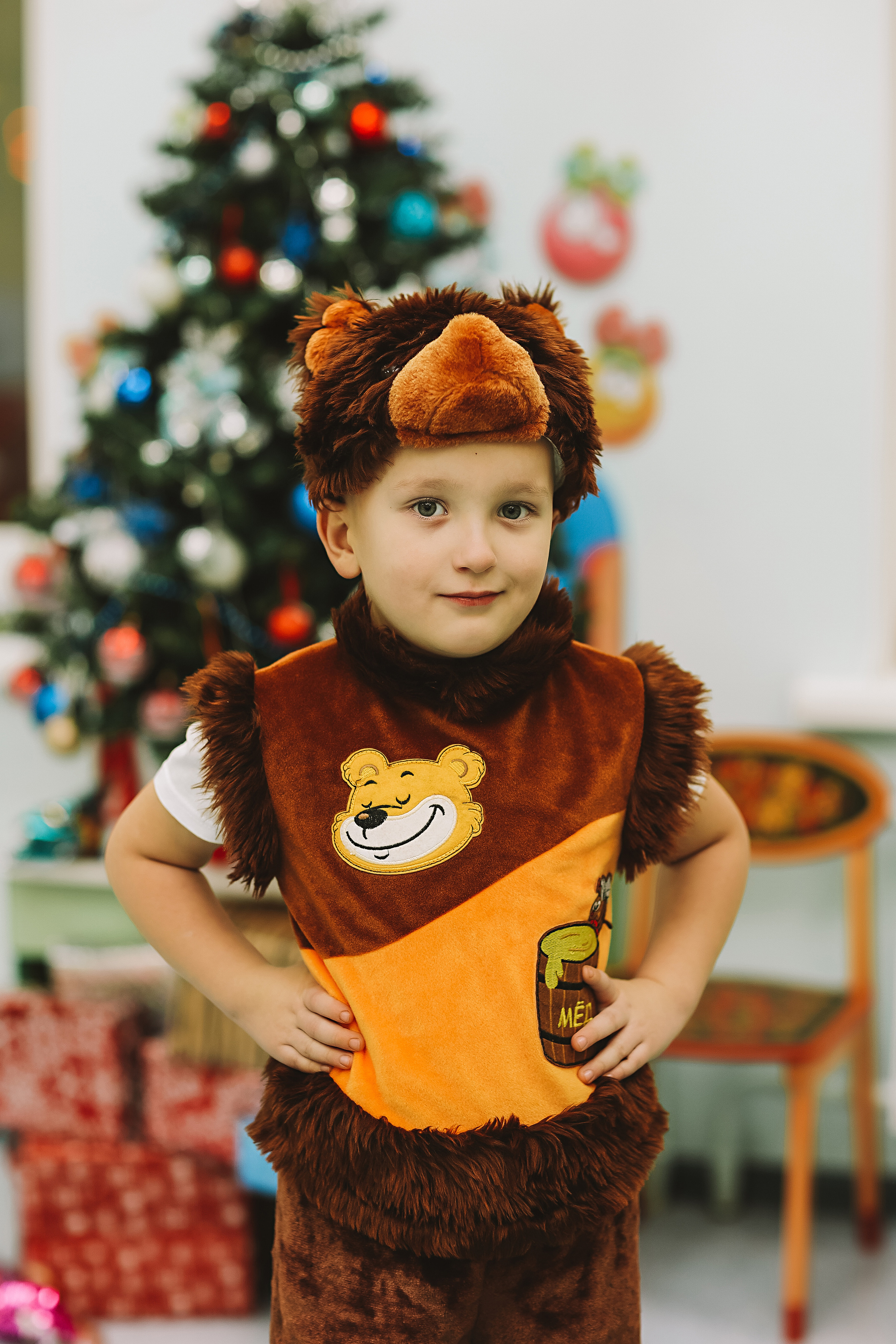 Репортаж новогоднего утренника. Семейный фотограф Тюмень, фотограф на роды Салмина Мария