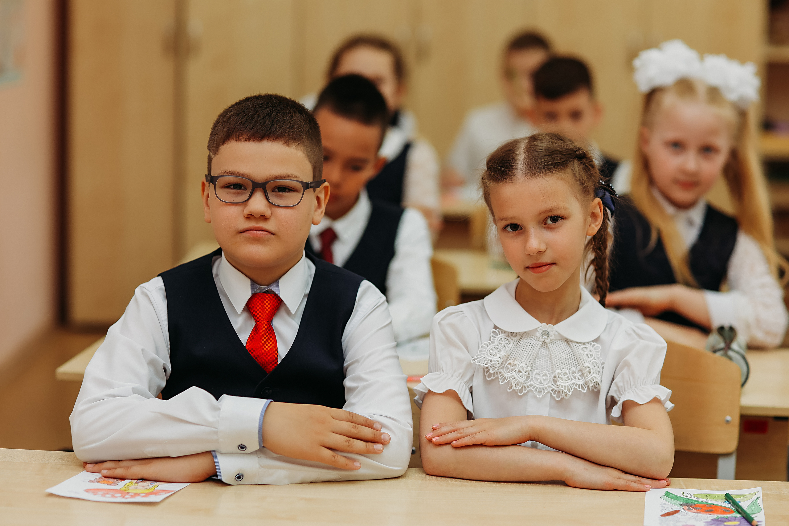 2 класс. Семейный фотограф Тюмень, фотограф на роды Салмина Мария