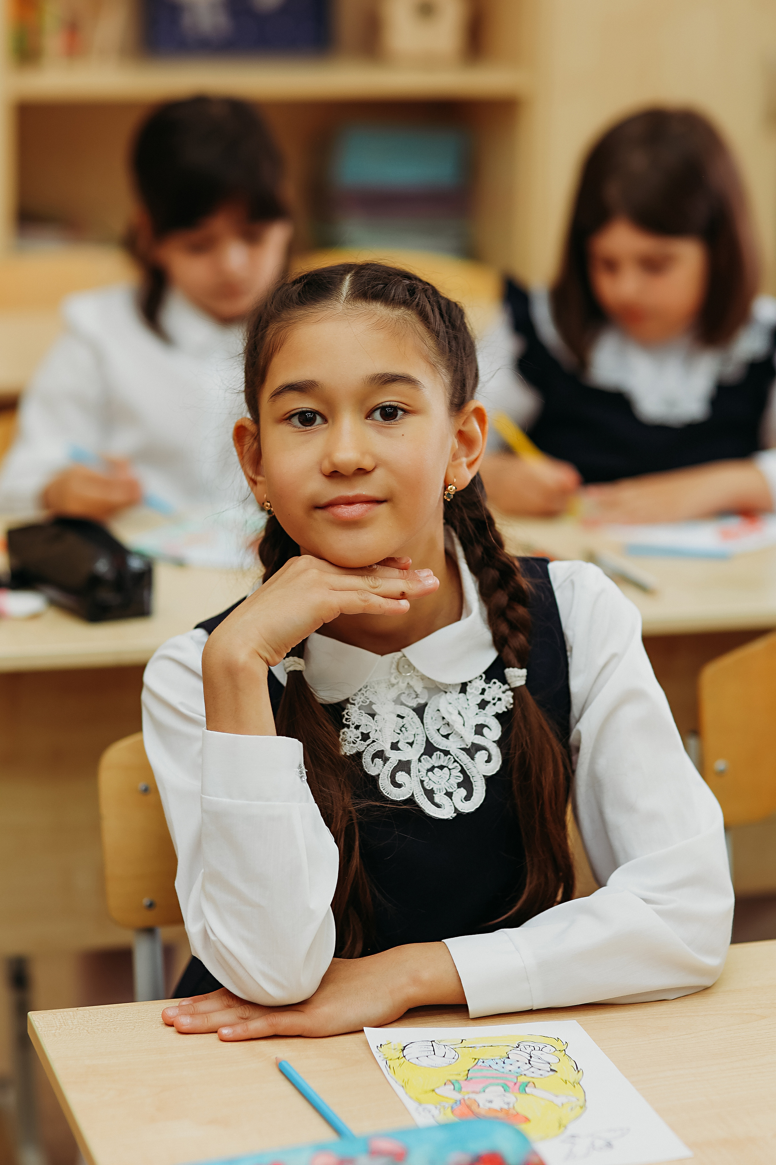 2 класс. Семейный фотограф Тюмень, фотограф на роды Салмина Мария