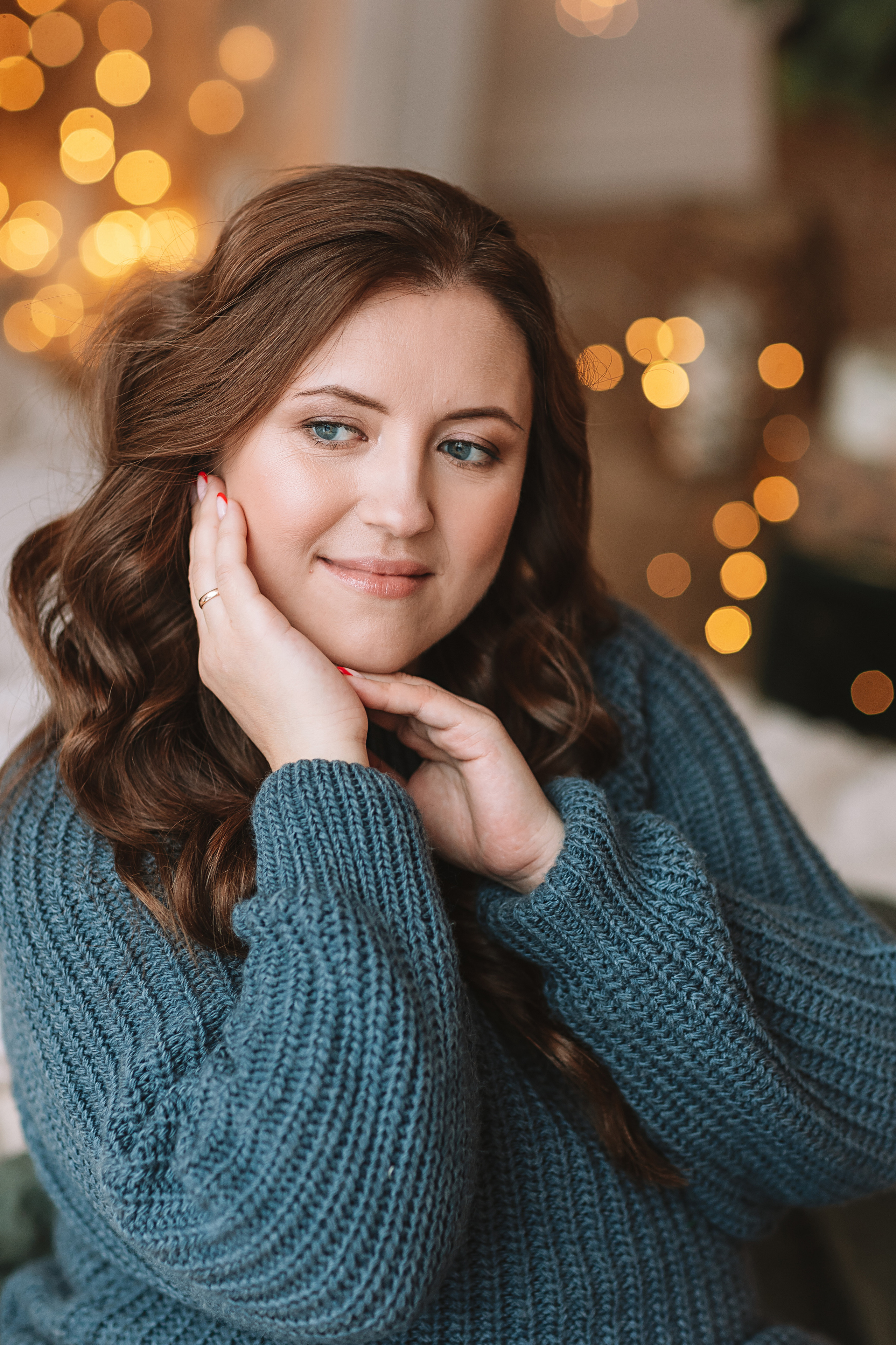 Студия Че (новогодняя). Семейный фотограф Тюмень, фотограф на роды Салмина Мария