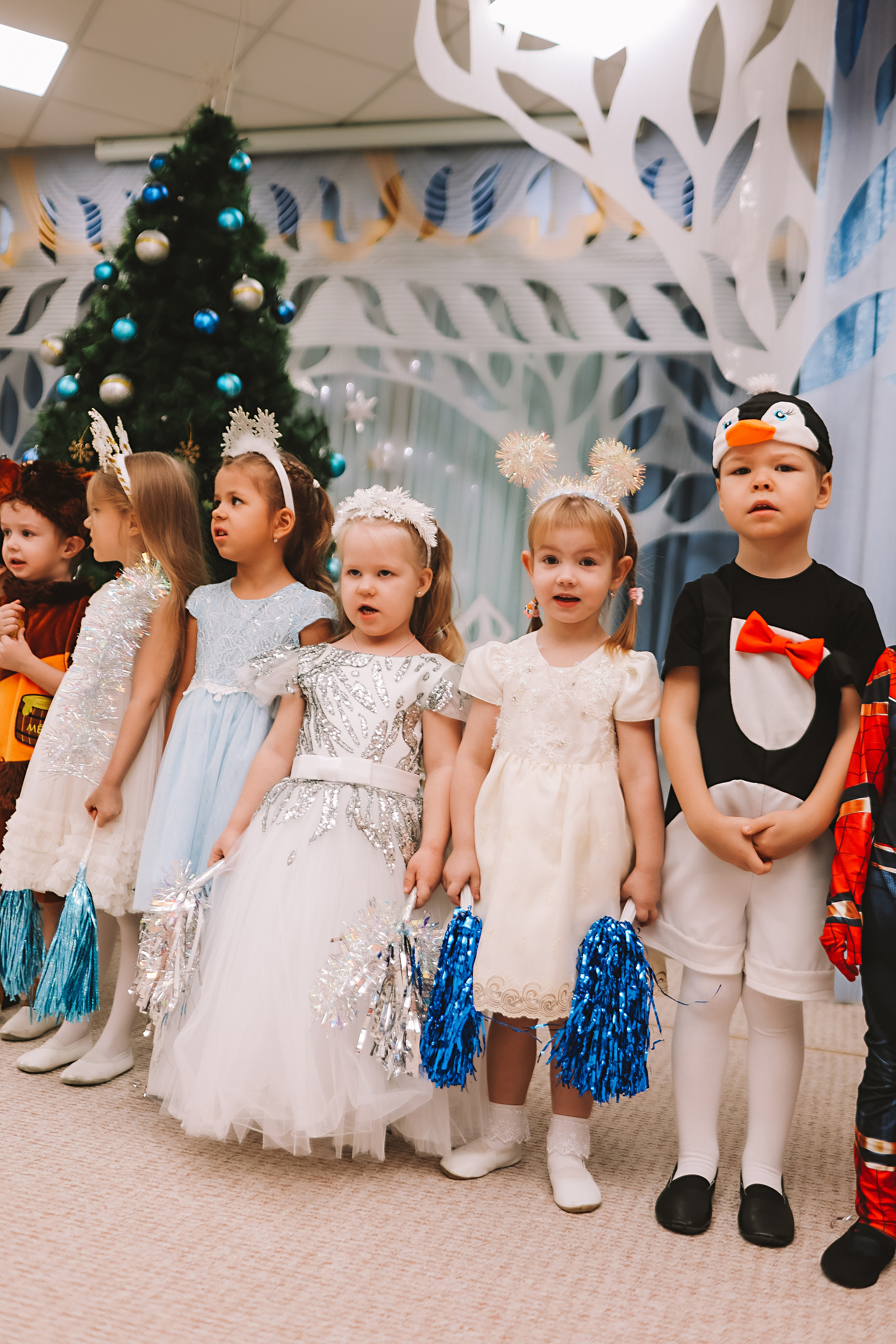 Репортаж новогоднего утренника. Семейный фотограф Тюмень, фотограф на роды Салмина Мария