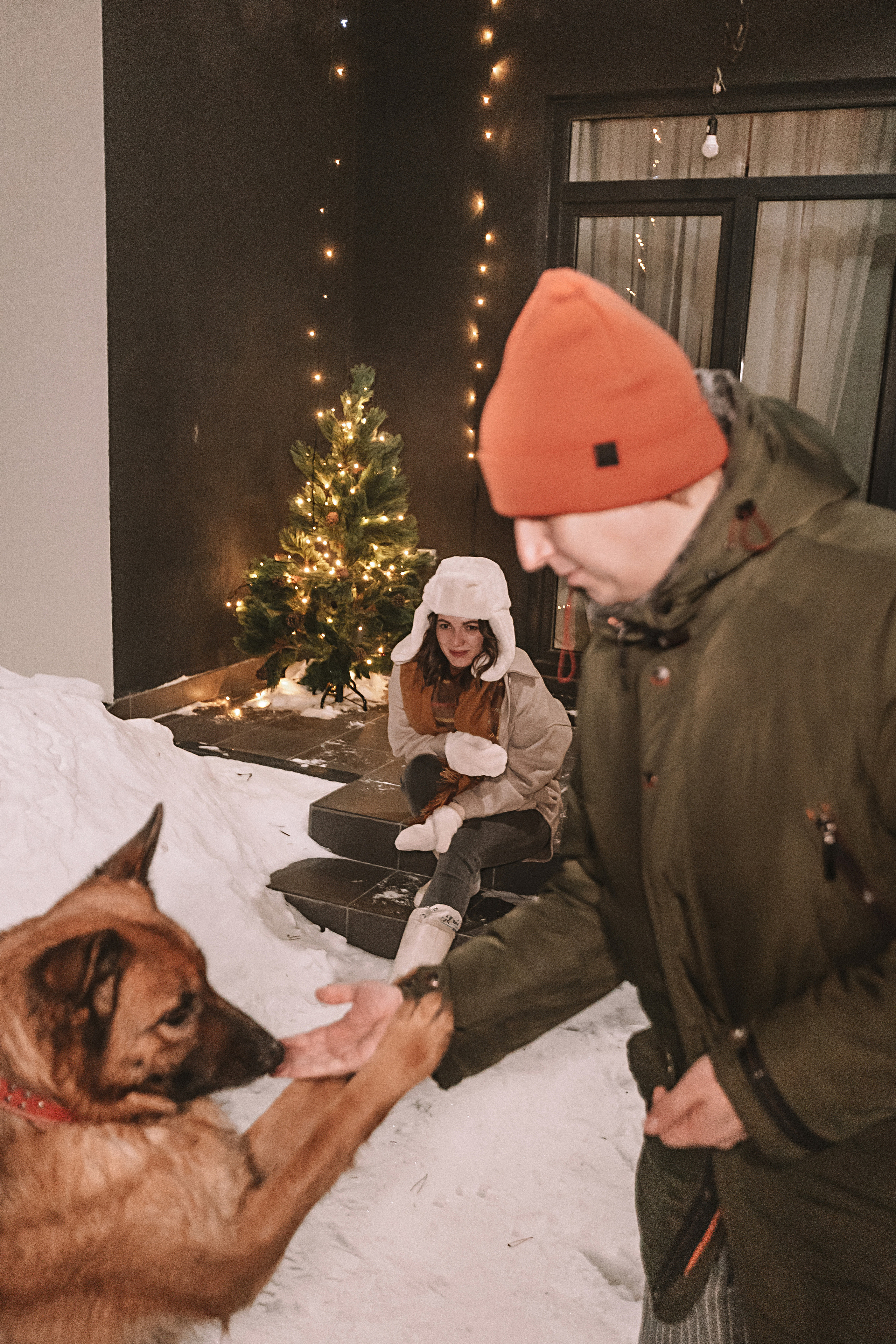 Вечерняя лав стори. Семейный фотограф Тюмень, фотограф на роды Салмина Мария