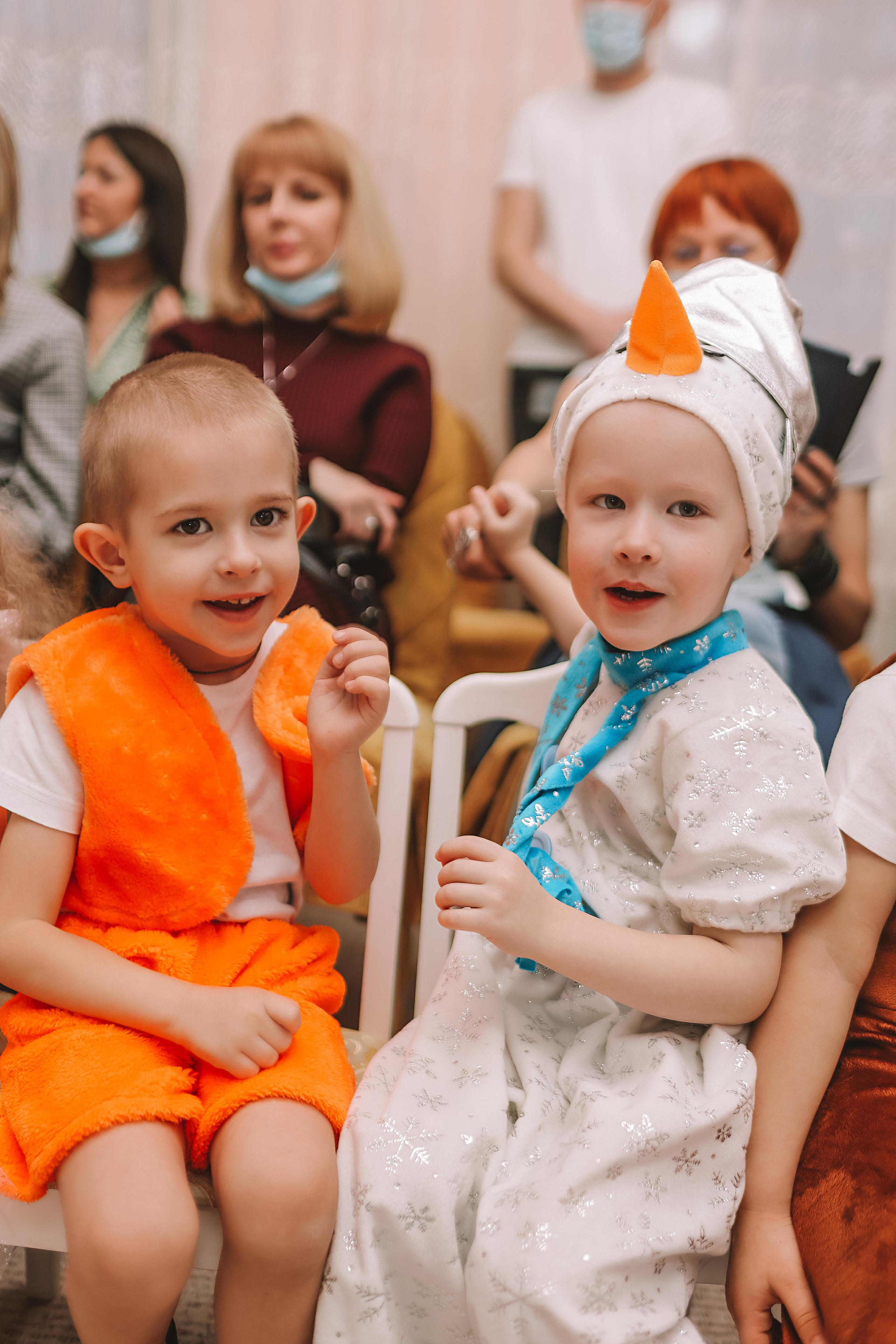 Репортаж новогоднего утренника. Семейный фотограф Тюмень, фотограф на роды Салмина Мария