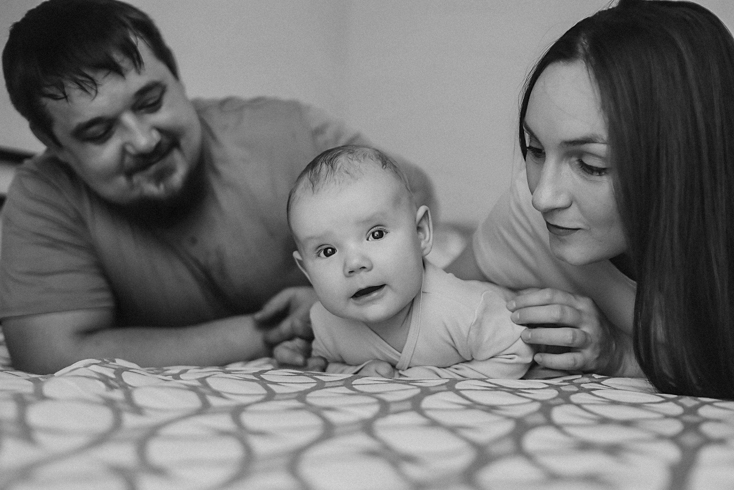 Захар, 3 месяца. Семейный фотограф Тюмень, фотограф на роды Салмина Мария