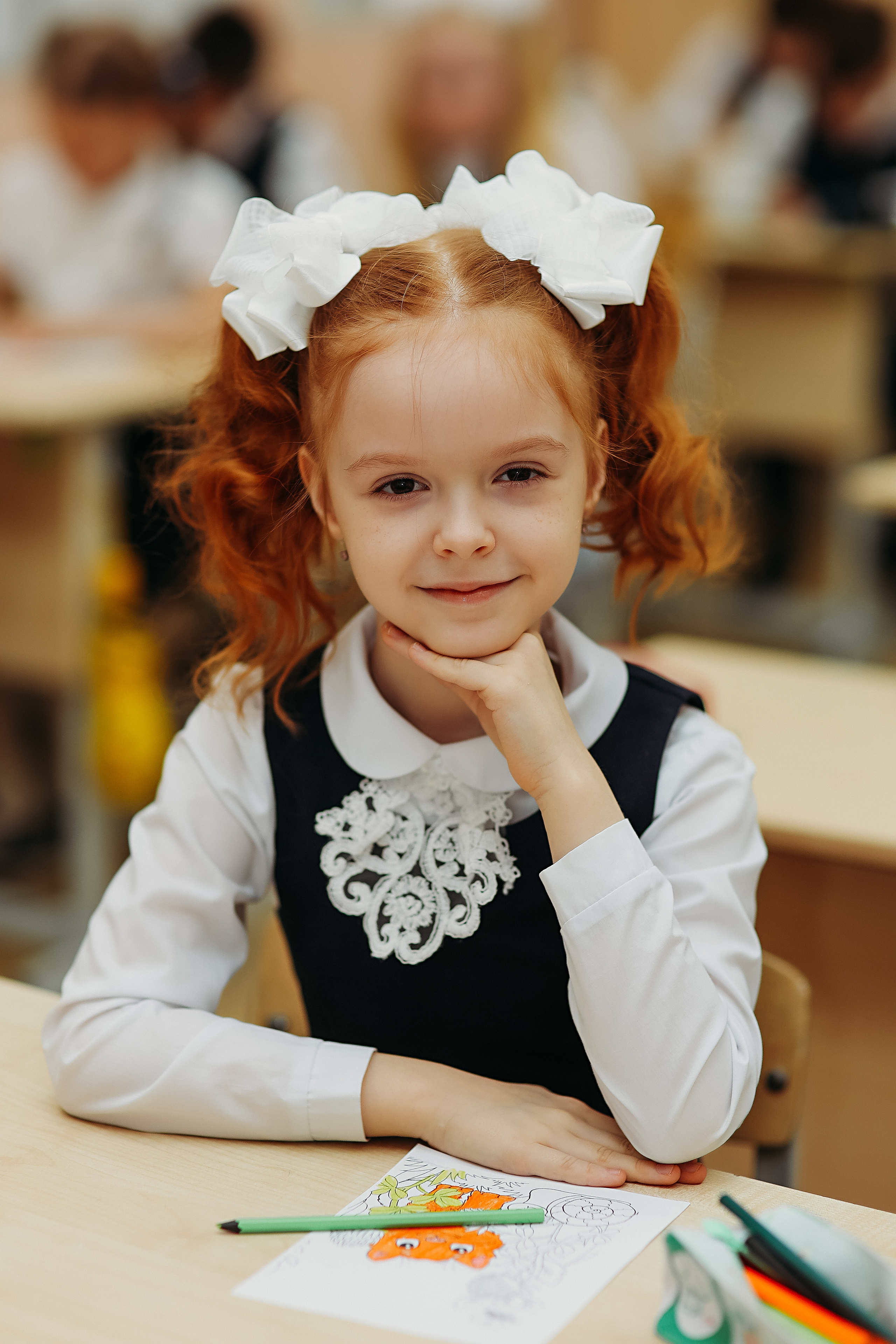 2 класс. Семейный фотограф Тюмень, фотограф на роды Салмина Мария