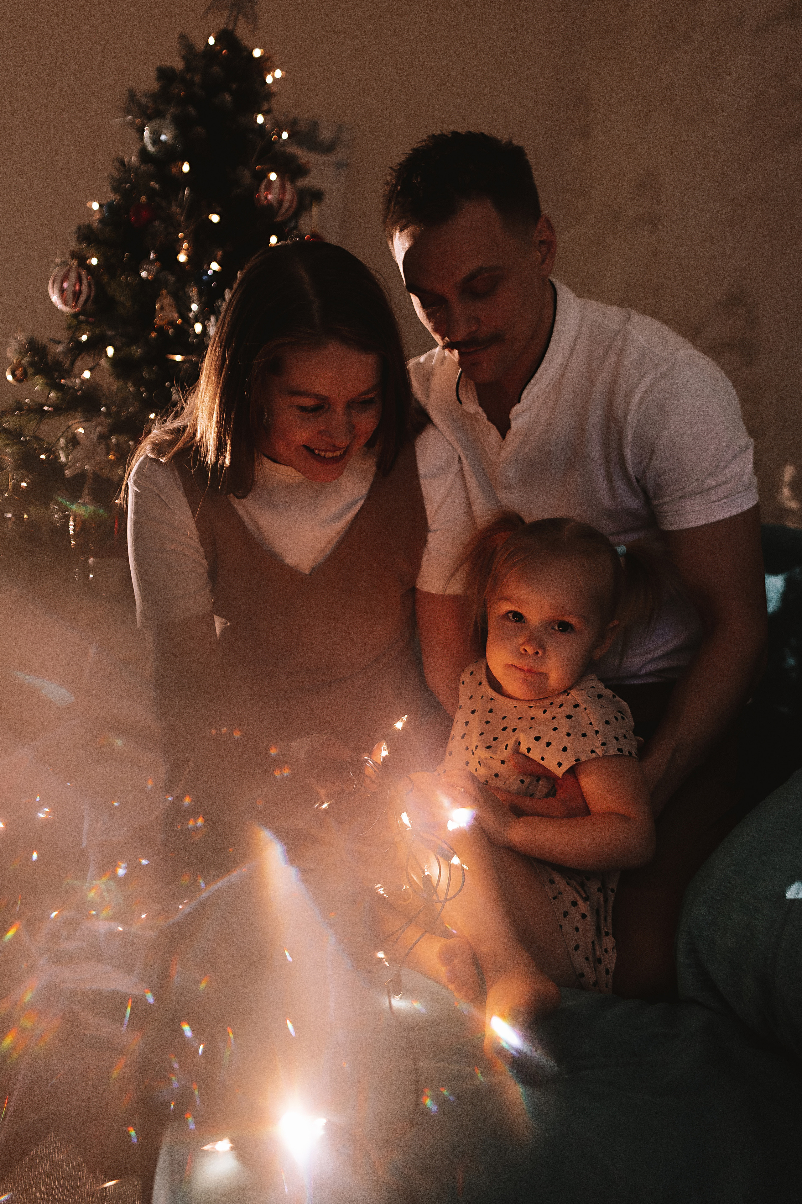 Новогодняя. Семейный фотограф Тюмень, фотограф на роды Салмина Мария