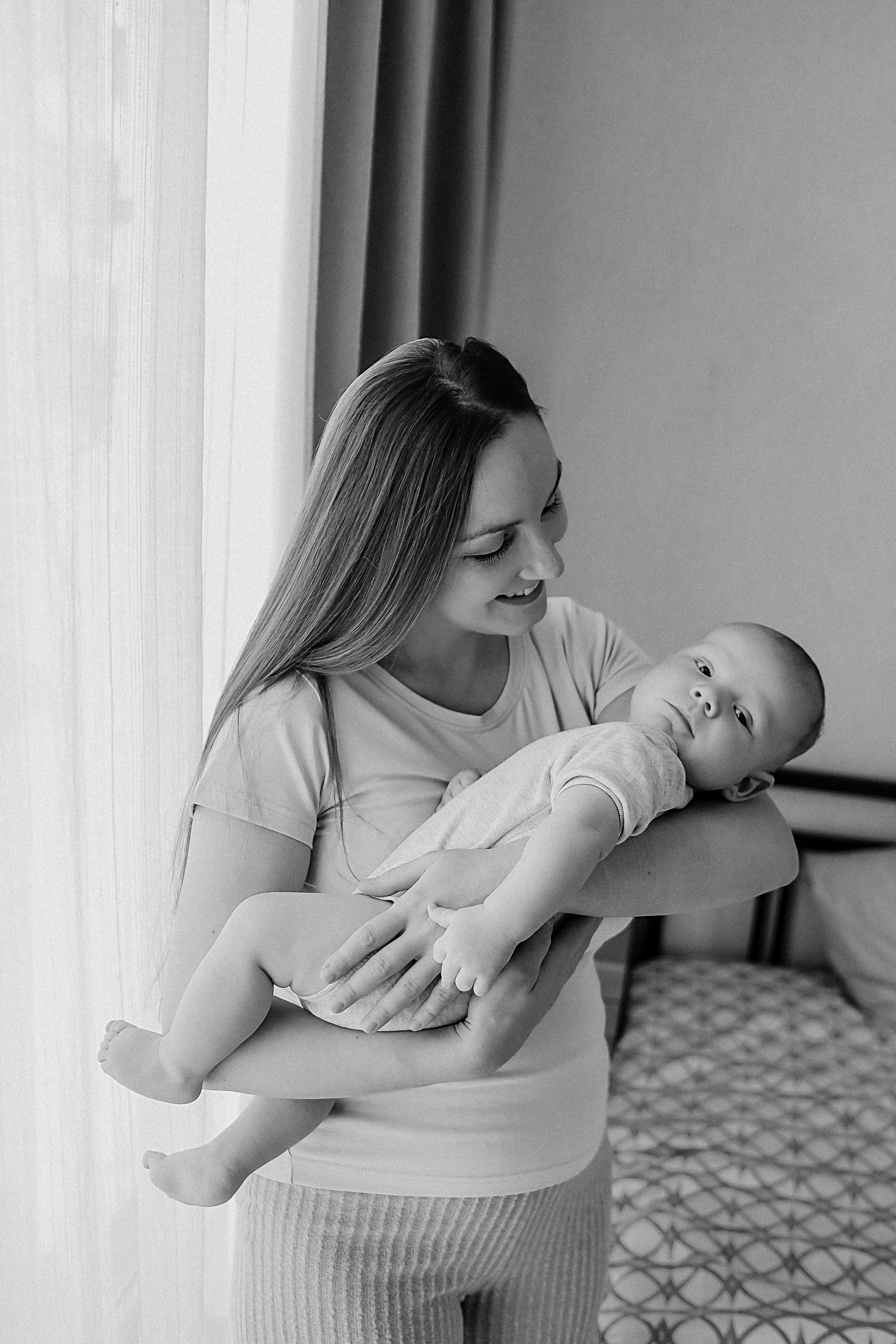 Захар, 3 месяца. Семейный фотограф Тюмень, фотограф на роды Салмина Мария