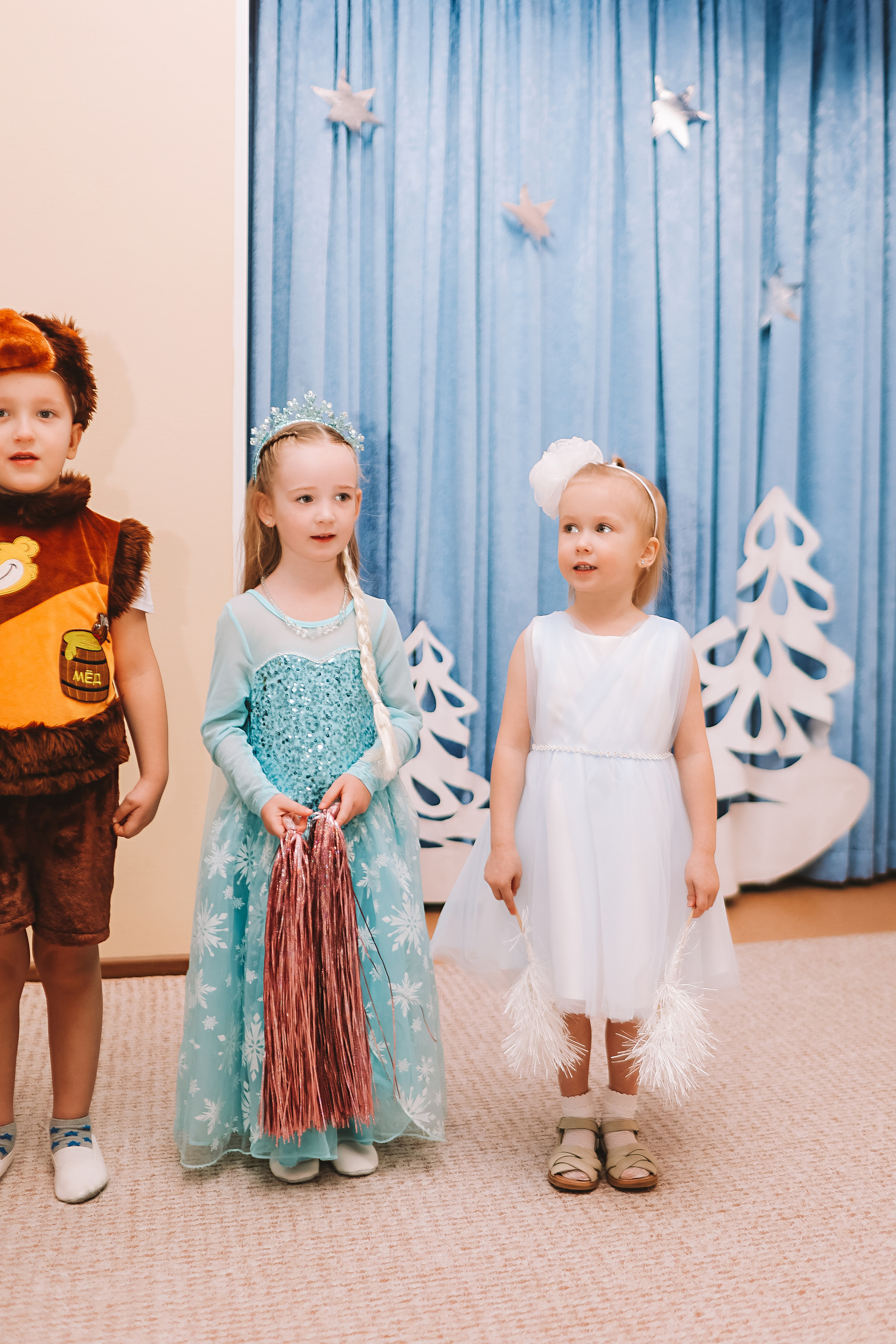 Репортаж новогоднего утренника. Семейный фотограф Тюмень, фотограф на роды Салмина Мария