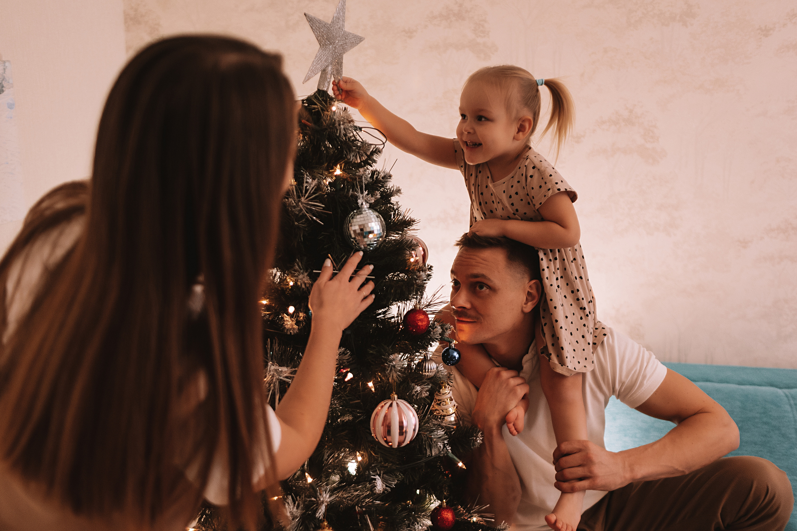 Новогодняя. Семейный фотограф Тюмень, фотограф на роды Салмина Мария
