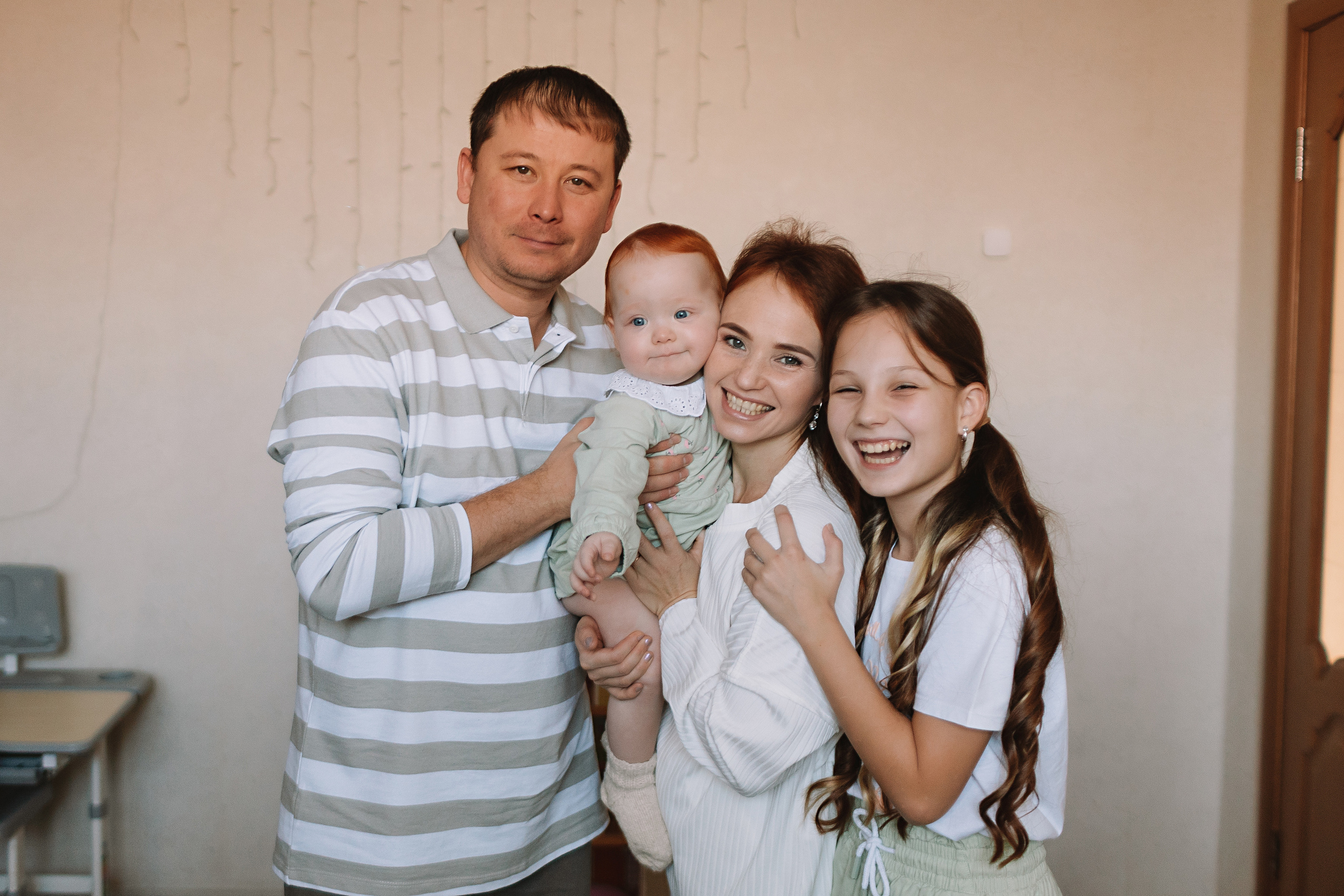 Большая семья (17 человек в частном доме, 2 часа). Семейный фотограф Тюмень, фотограф на роды Салмина Мария