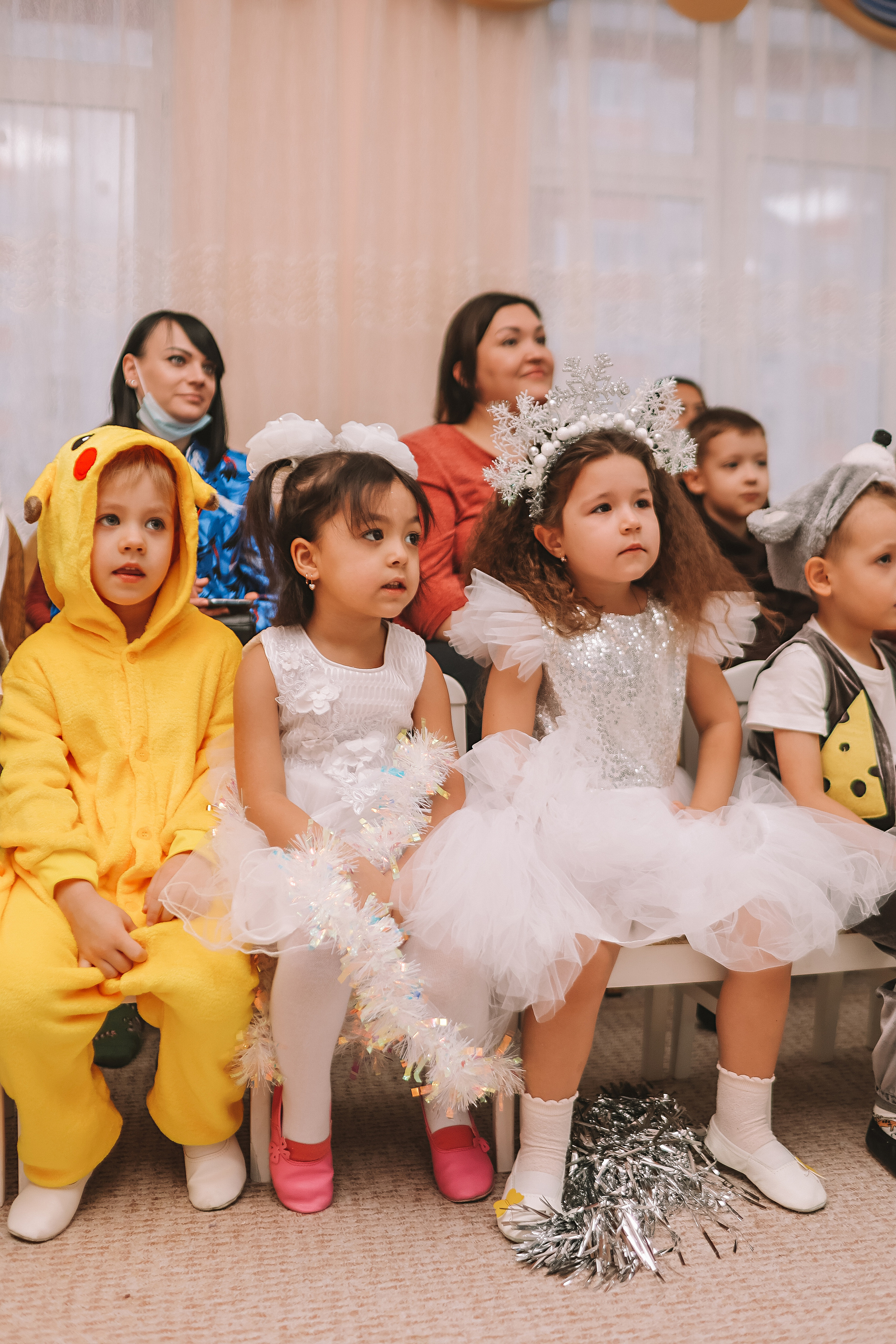 Репортаж новогоднего утренника. Семейный фотограф Тюмень, фотограф на роды Салмина Мария