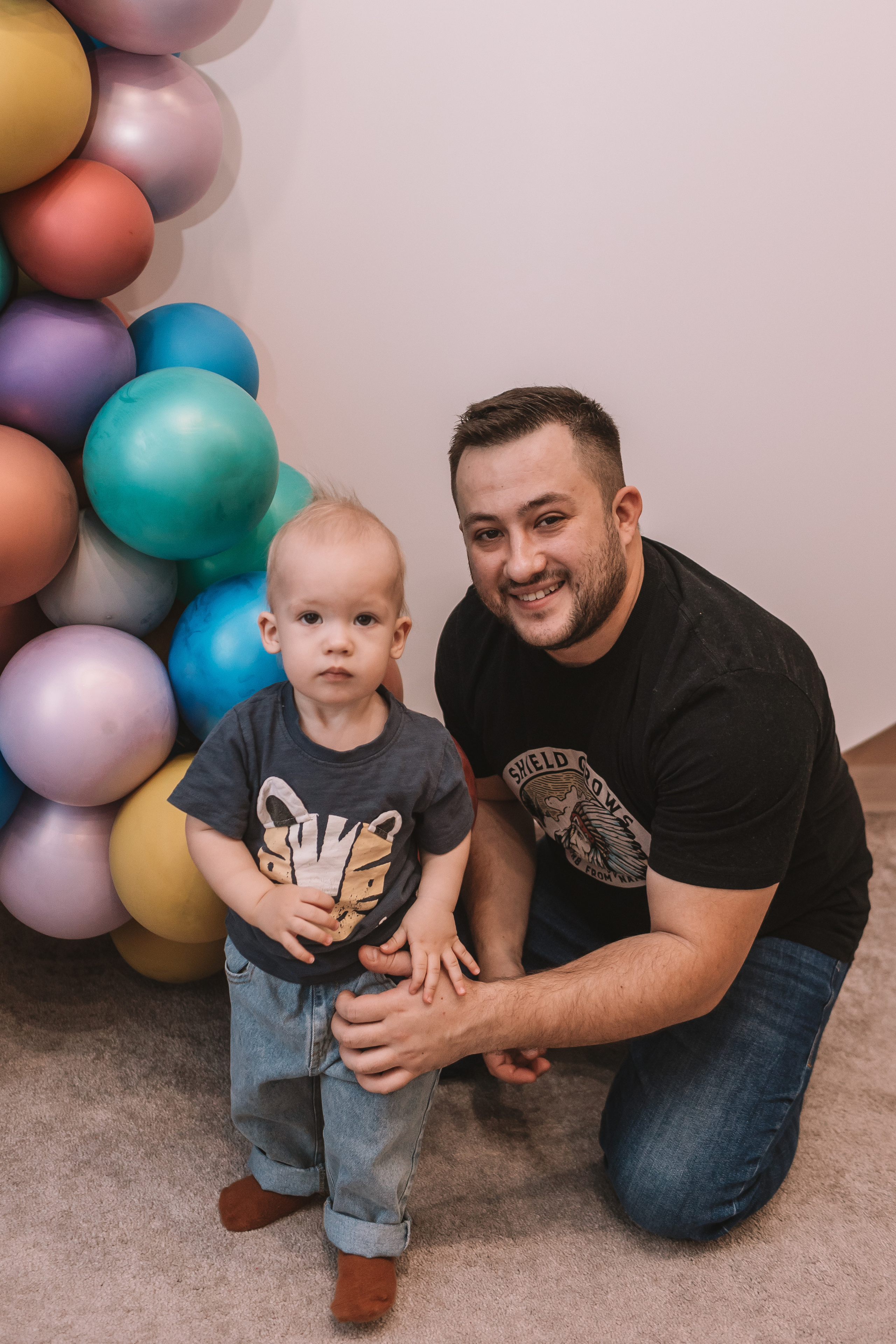 Первый годик в игровой. Семейный фотограф Тюмень, фотограф на роды Салмина Мария