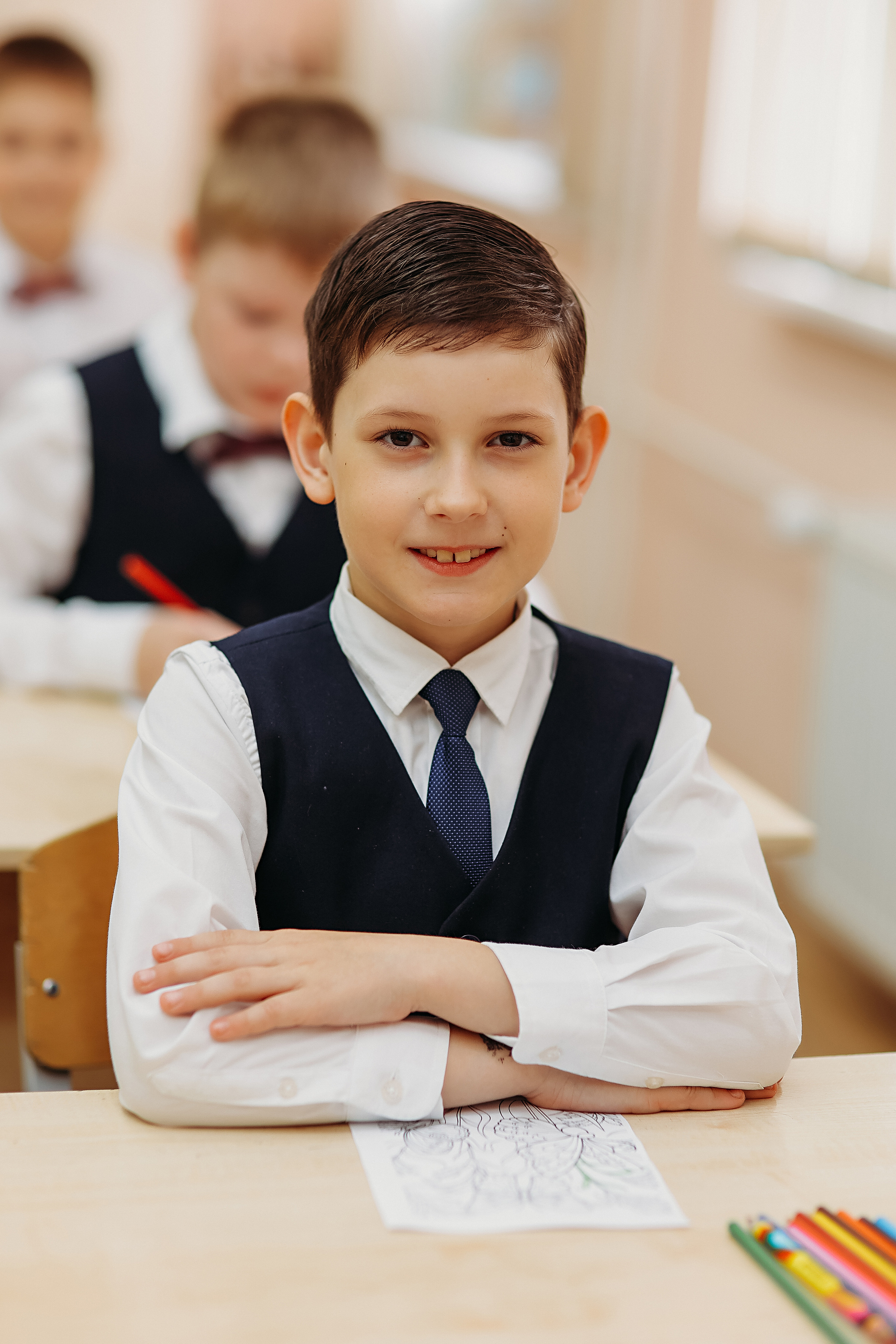 2 класс. Семейный фотограф Тюмень, фотограф на роды Салмина Мария