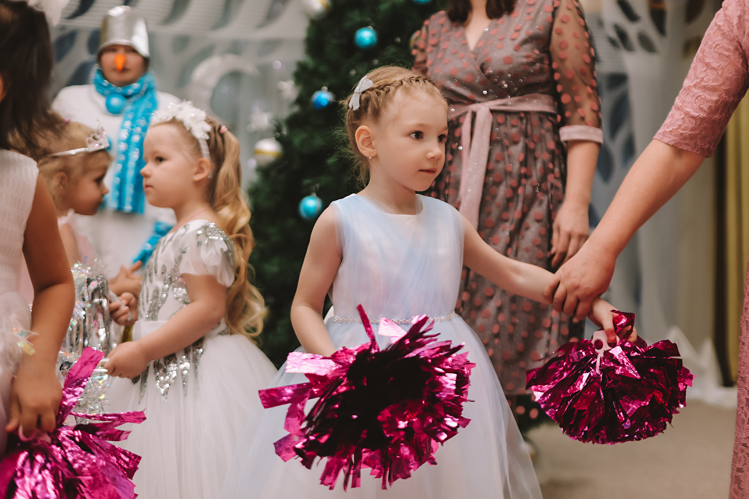 Репортаж новогоднего утренника. Семейный фотограф Тюмень, фотограф на роды Салмина Мария