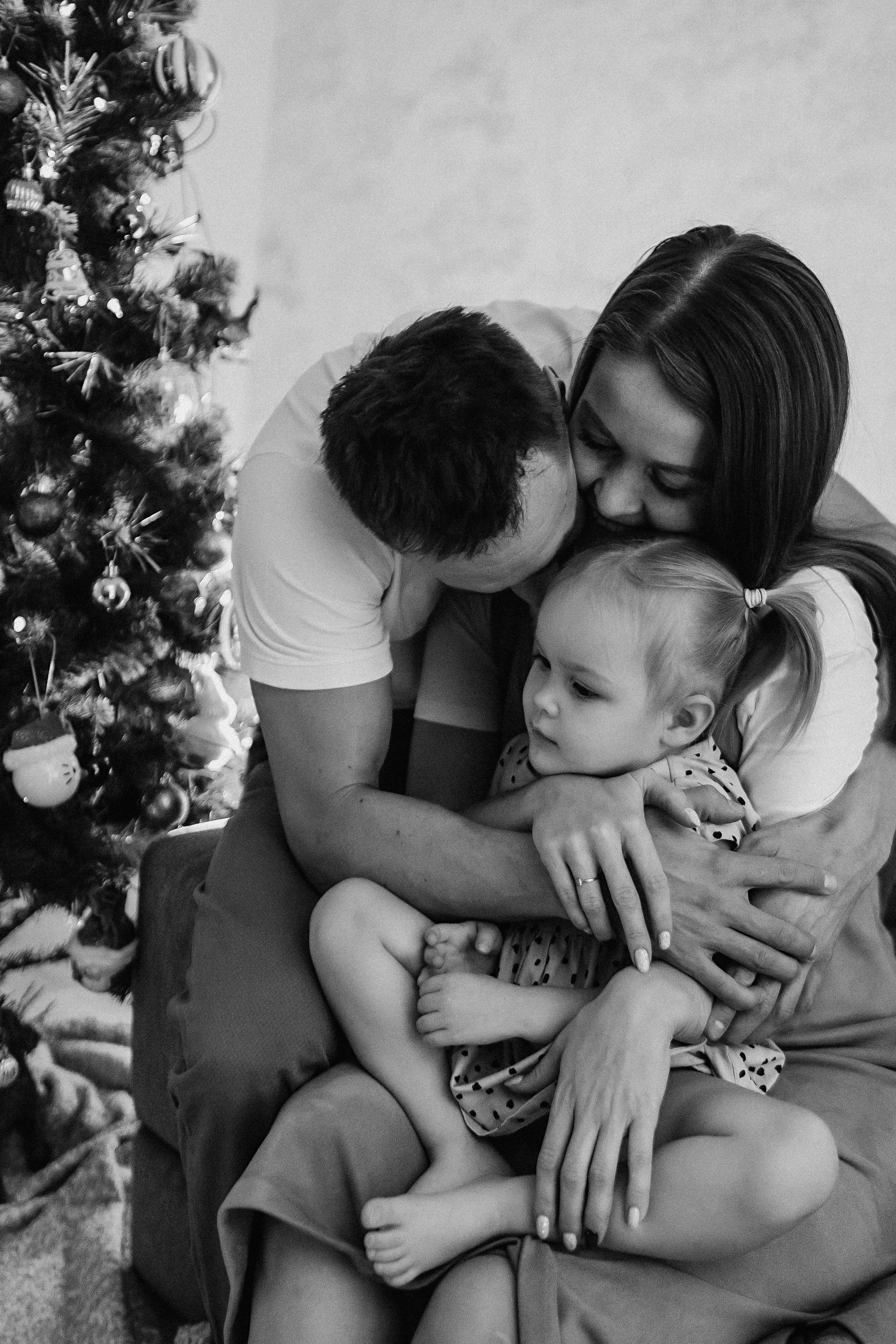 Новогодняя. Семейный фотограф Тюмень, фотограф на роды Салмина Мария