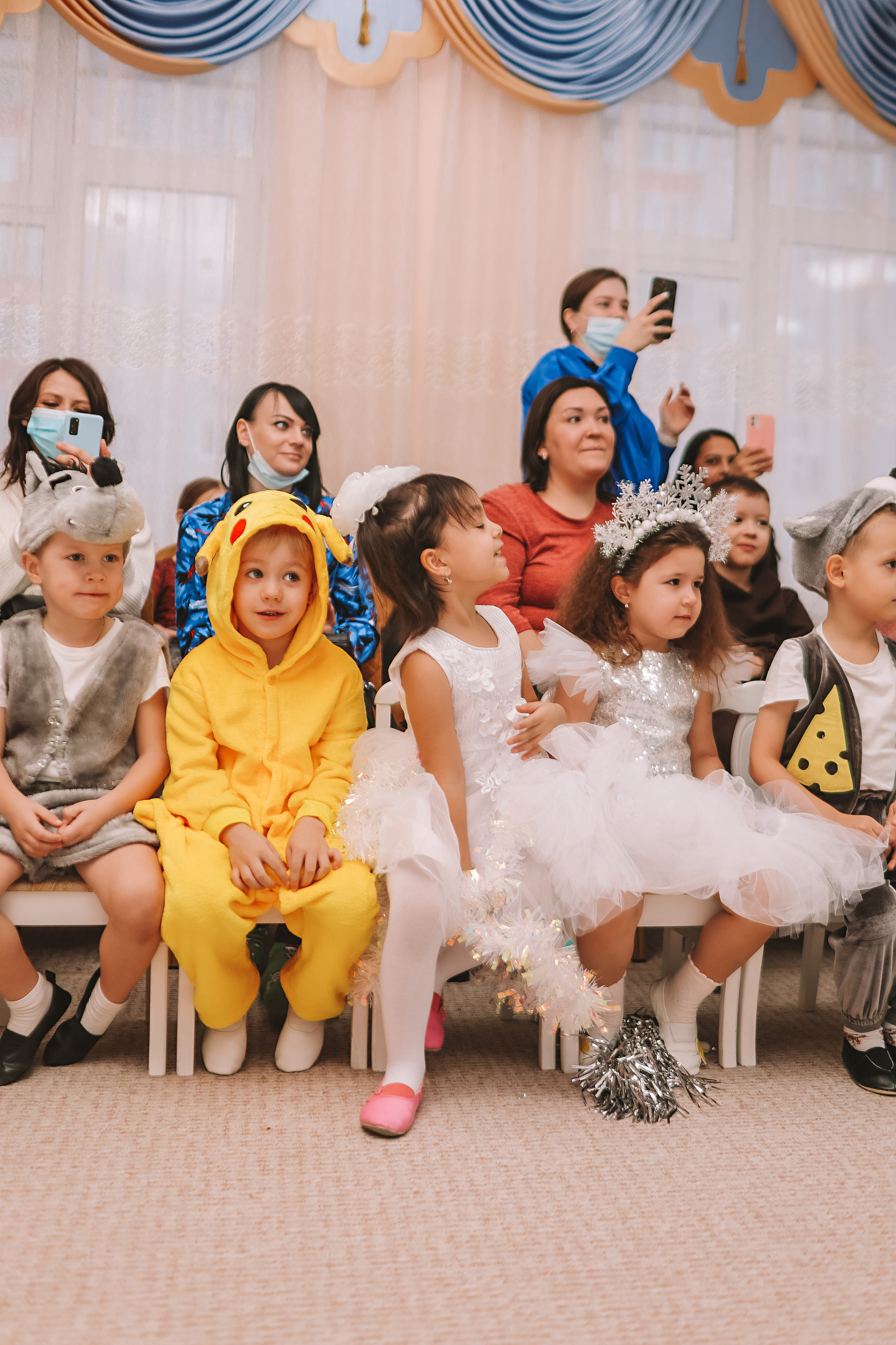 Репортаж новогоднего утренника. Семейный фотограф Тюмень, фотограф на роды Салмина Мария