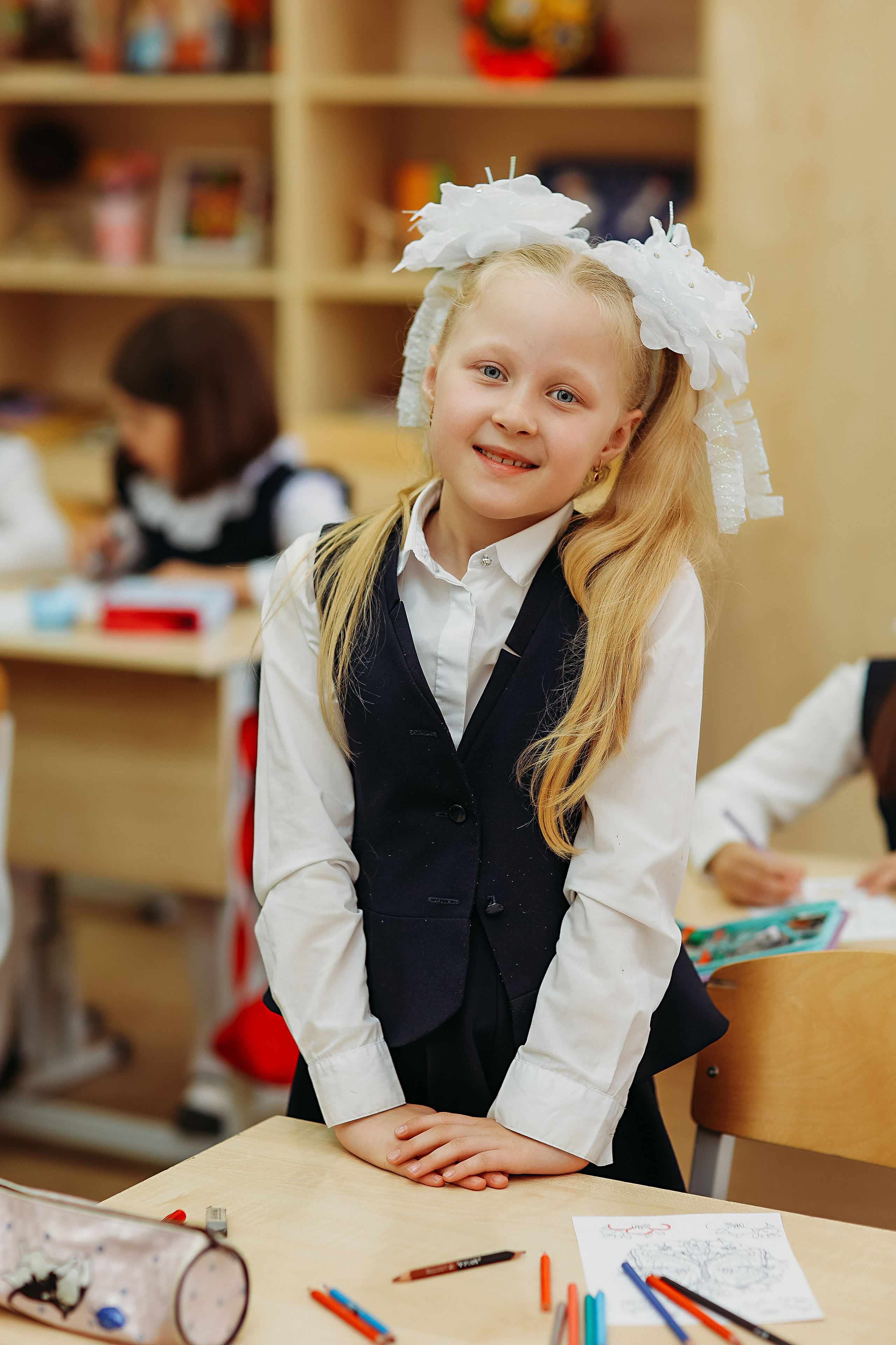 2 класс. Семейный фотограф Тюмень, фотограф на роды Салмина Мария