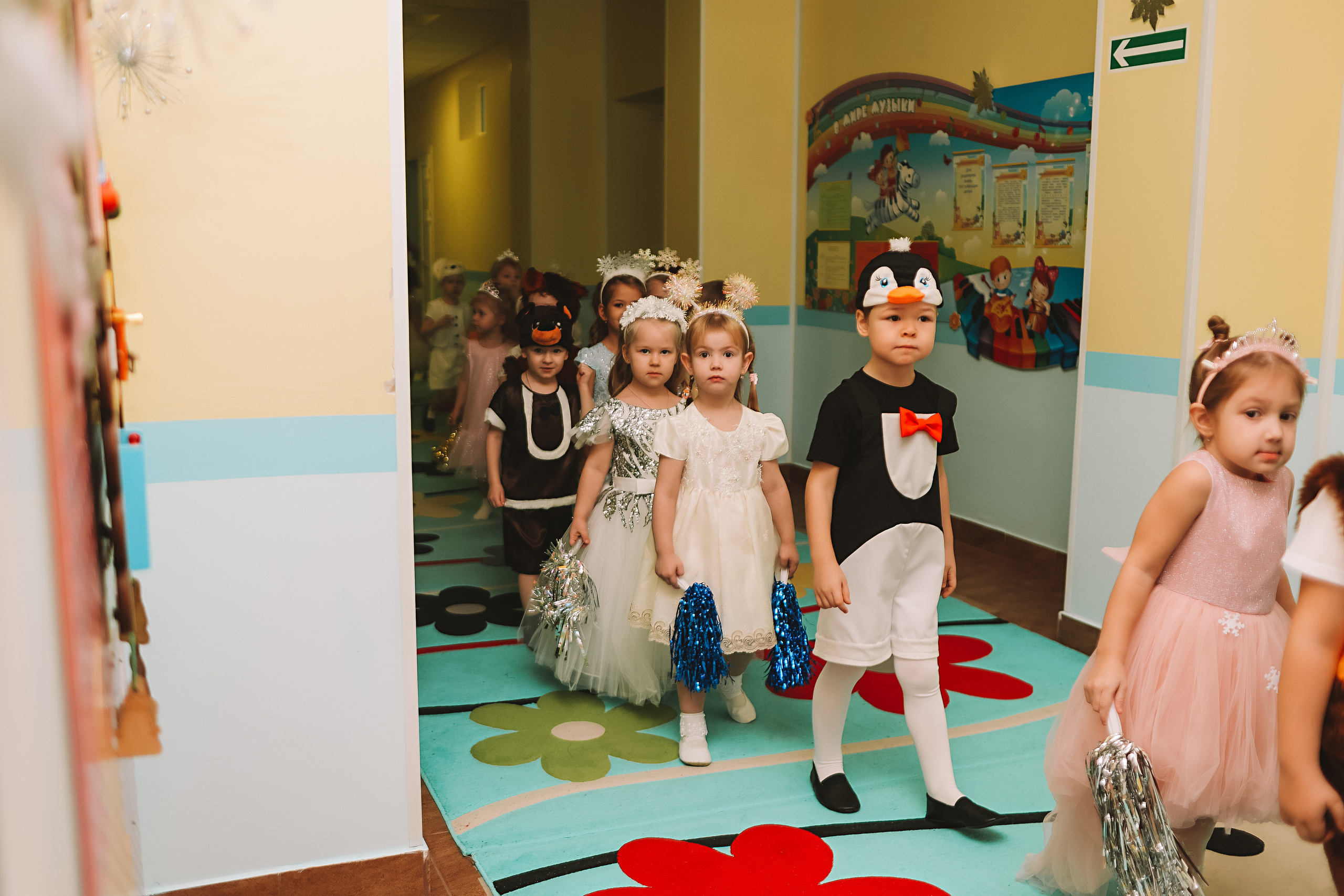 Репортаж новогоднего утренника. Семейный фотограф Тюмень, фотограф на роды Салмина Мария