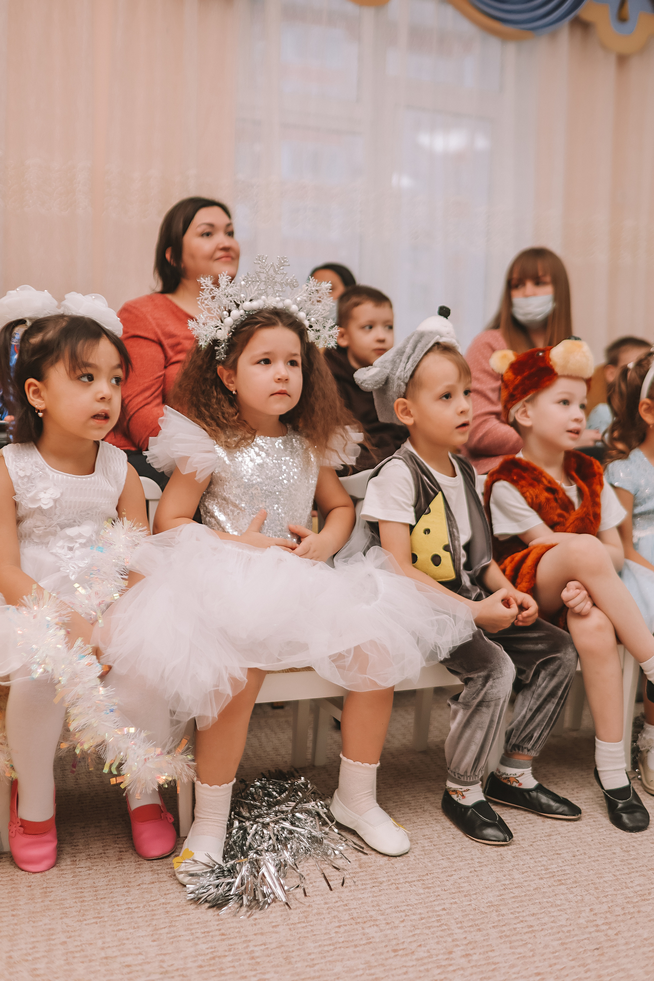Репортаж новогоднего утренника. Семейный фотограф Тюмень, фотограф на роды Салмина Мария