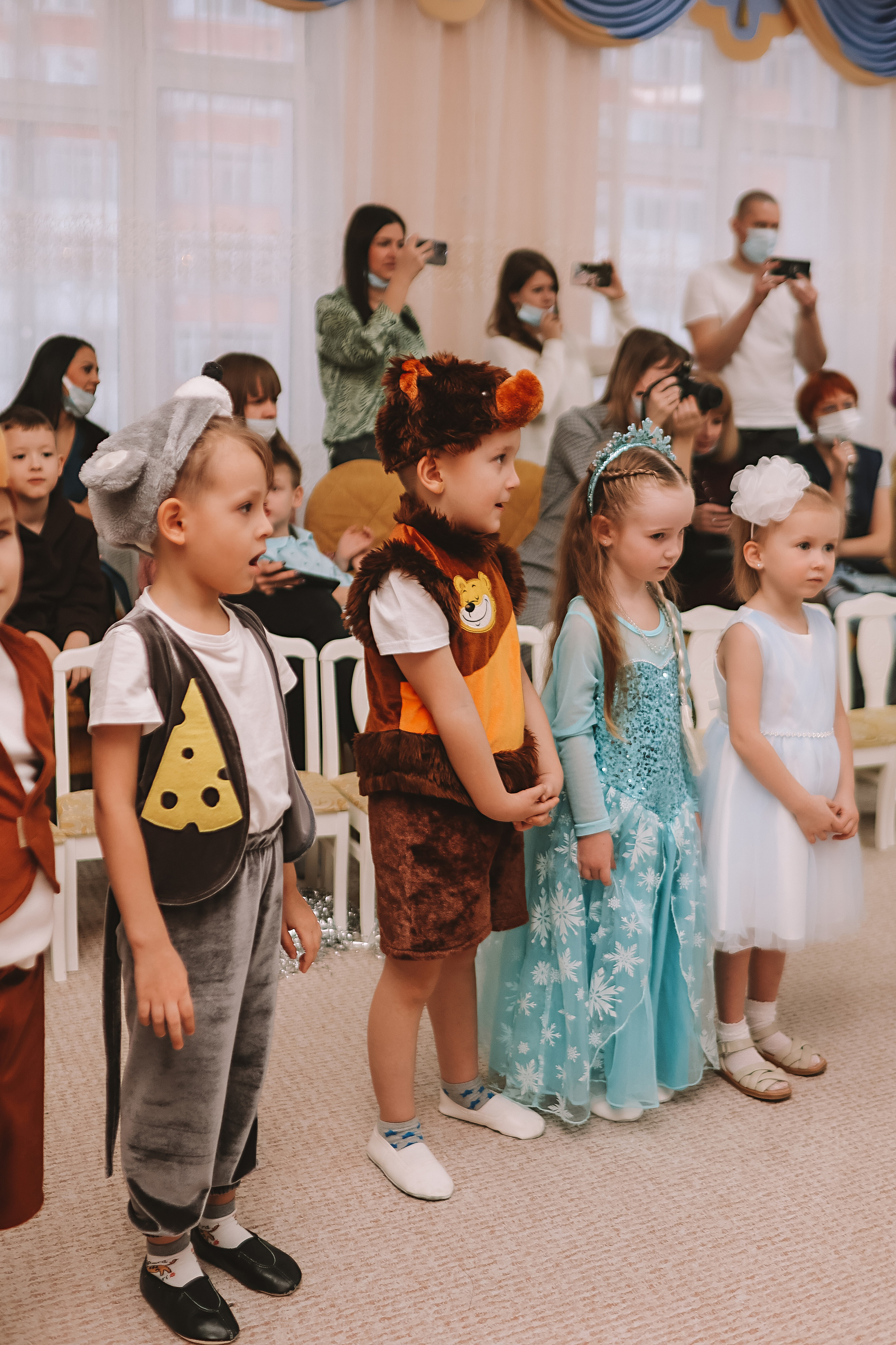 Репортаж новогоднего утренника. Семейный фотограф Тюмень, фотограф на роды Салмина Мария