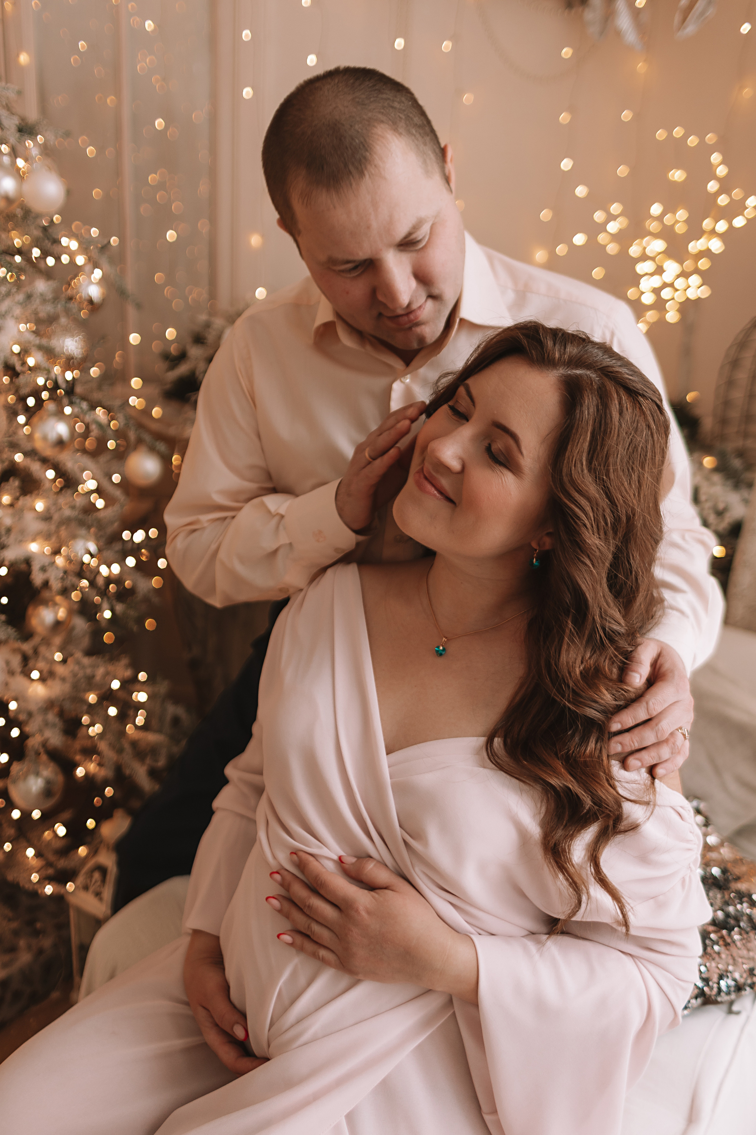 Студия Че (новогодняя). Семейный фотограф Тюмень, фотограф на роды Салмина Мария